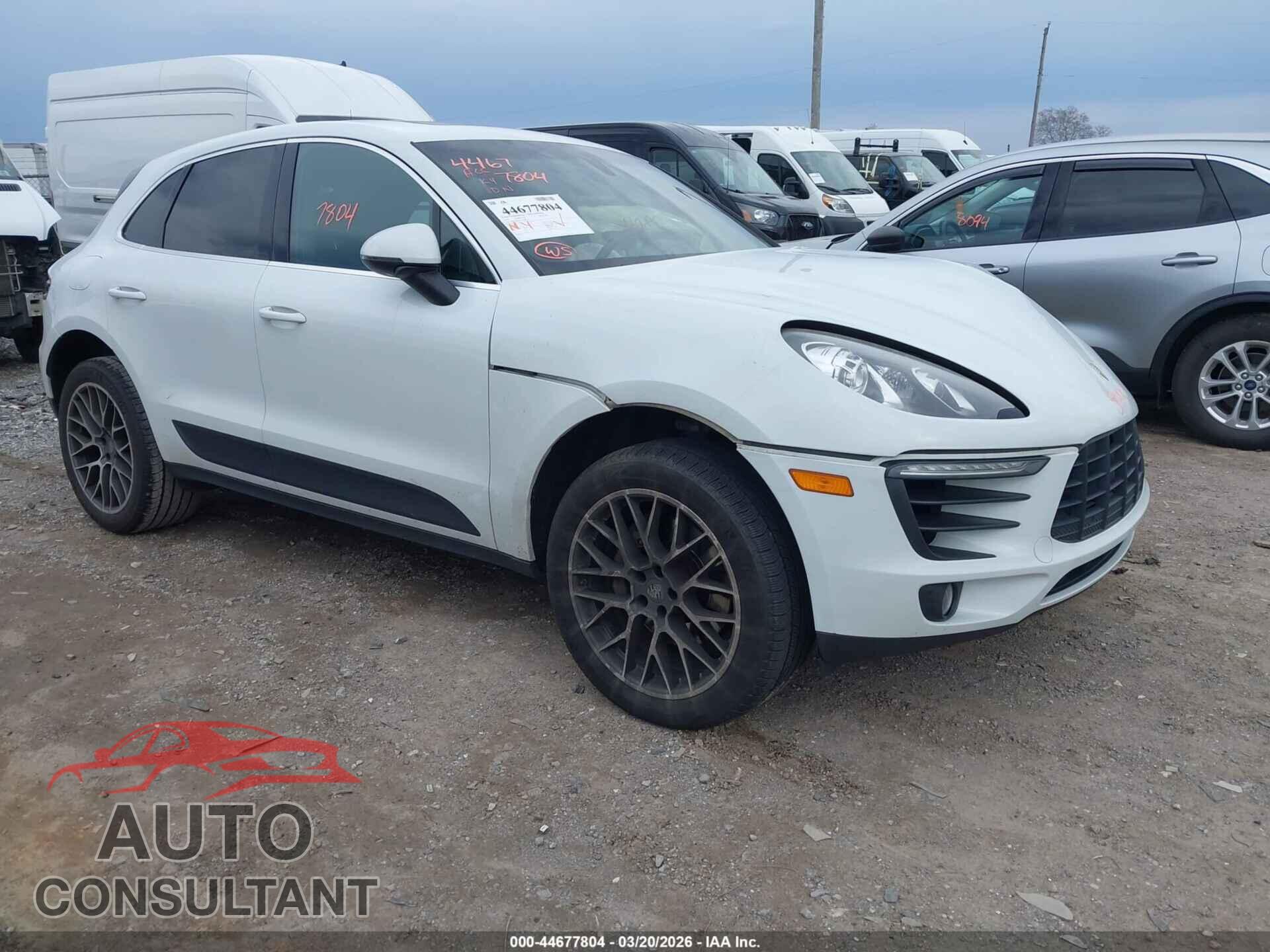 PORSCHE MACAN 2016 - WP1AB2A53GLB40796