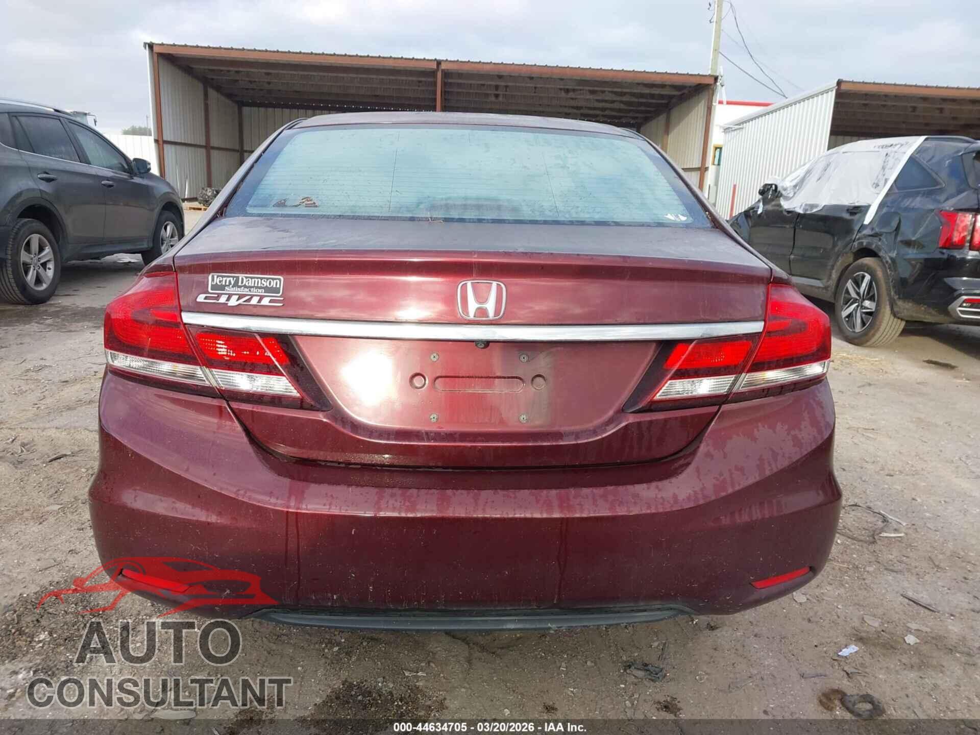 HONDA CIVIC 2014 - 19XFB2F82EE067209