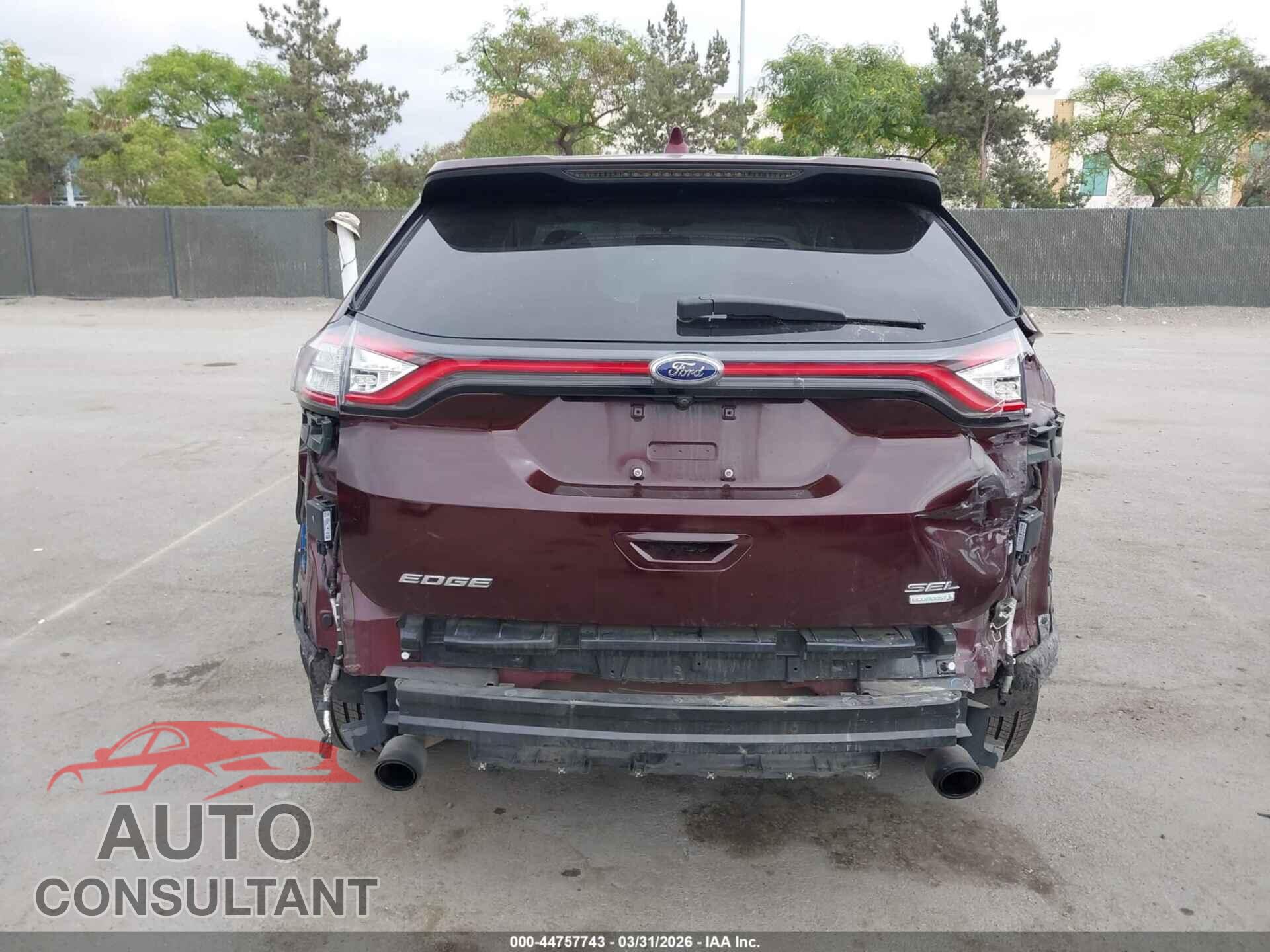 FORD EDGE 2017 - 2FMPK3J94HBB16959