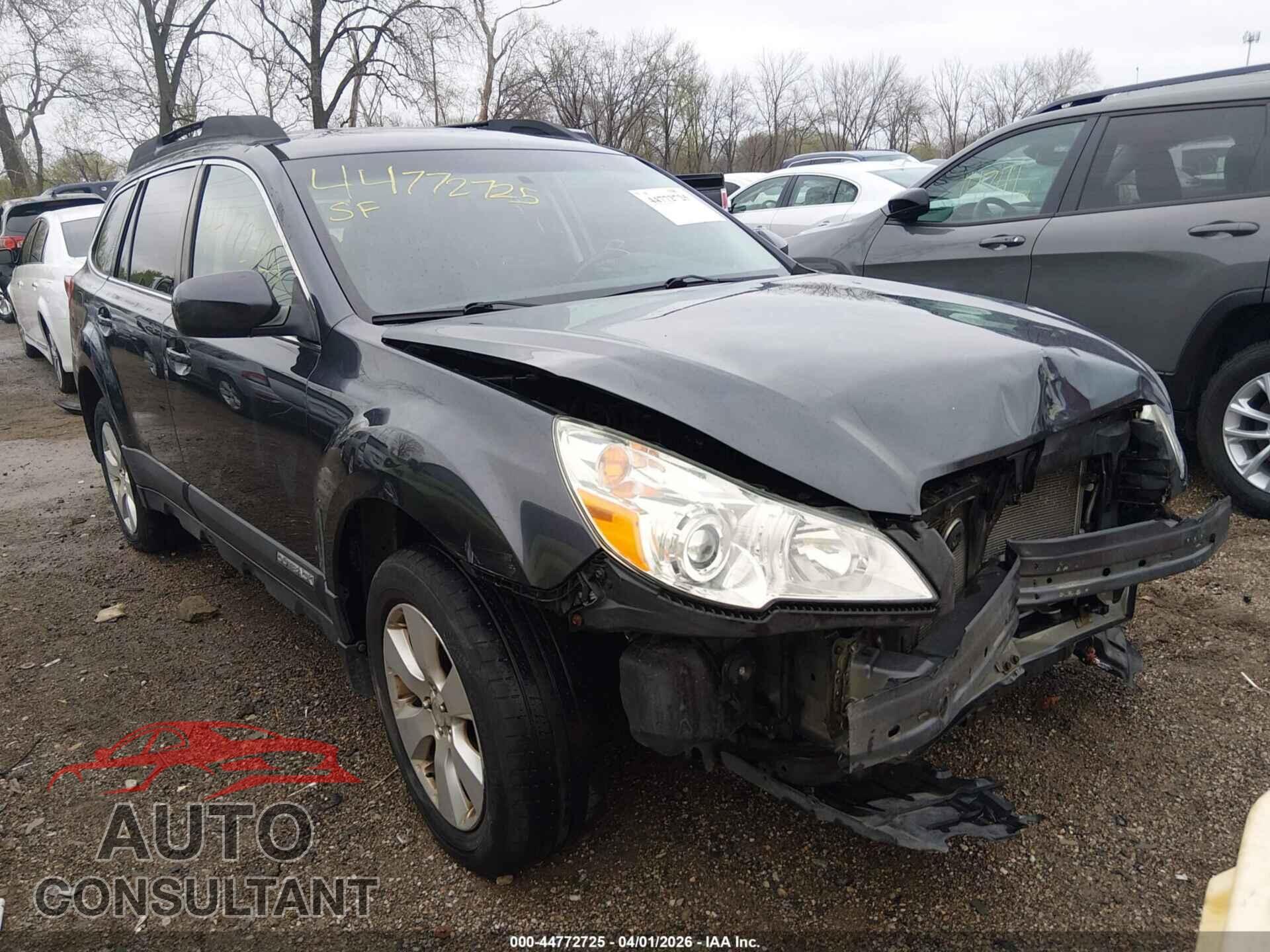 SUBARU OUTBACK 2011 - 4S4BRBJC2B3338919