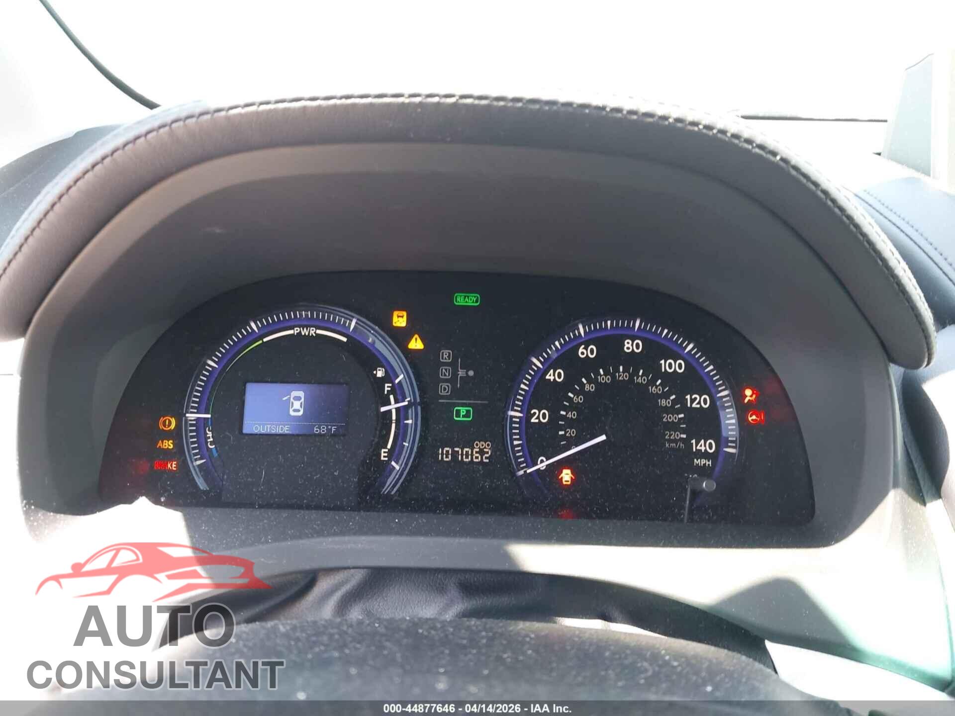 LEXUS HS 250H 2010 - JTHBB1BA5A2010719