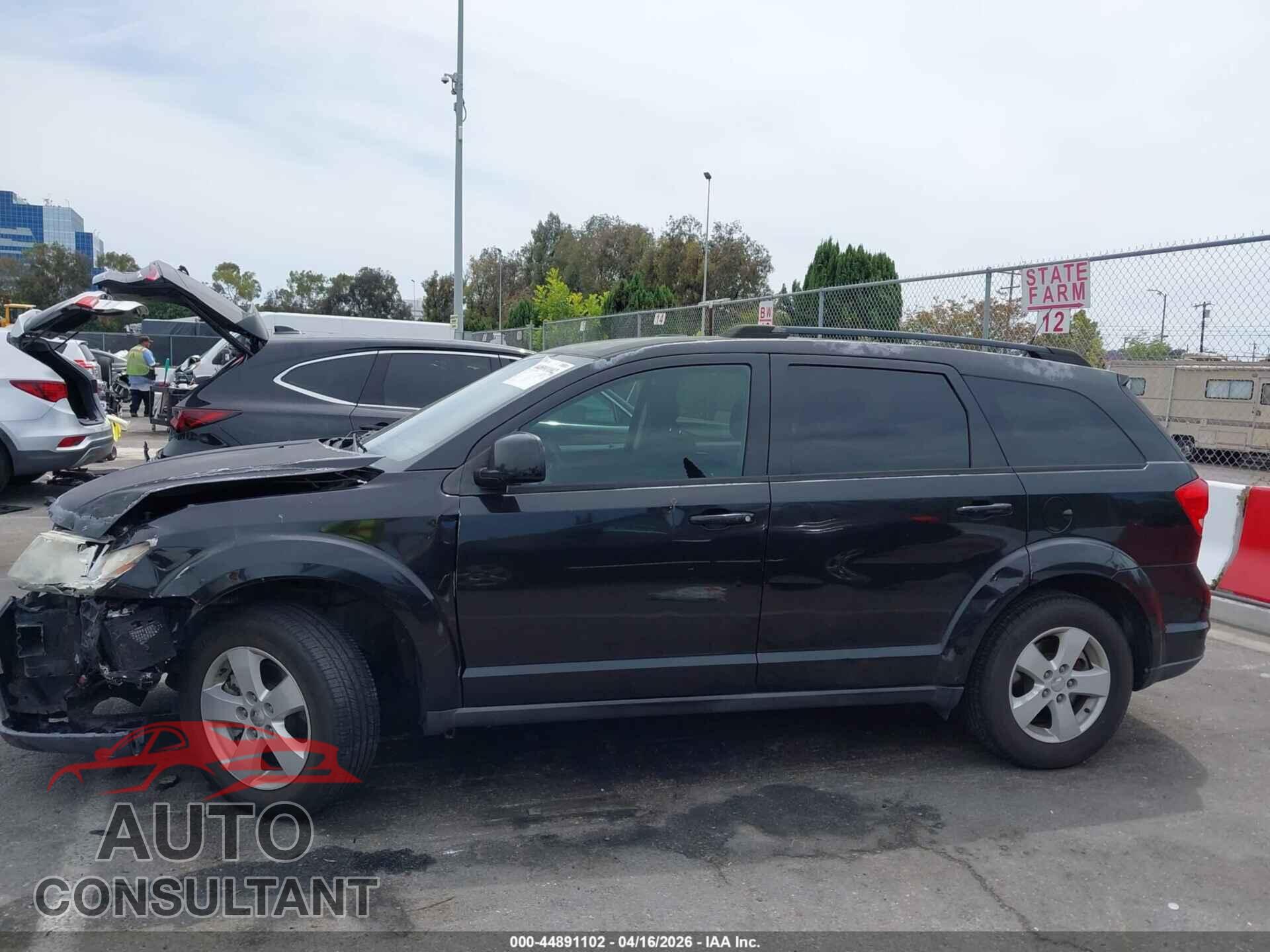 DODGE JOURNEY 2012 - 3C4PDCBB0CT392441