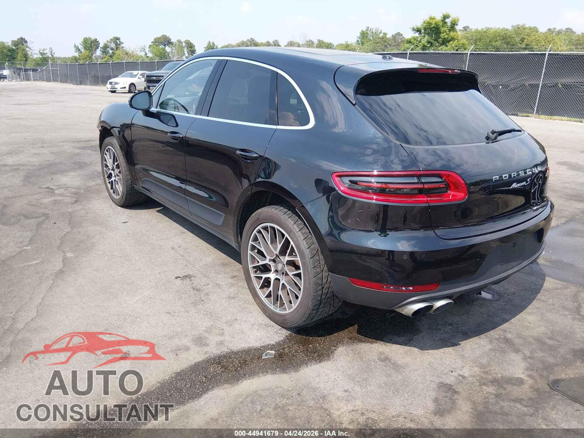 PORSCHE MACAN 2017 - WP1AB2A50HLB21009