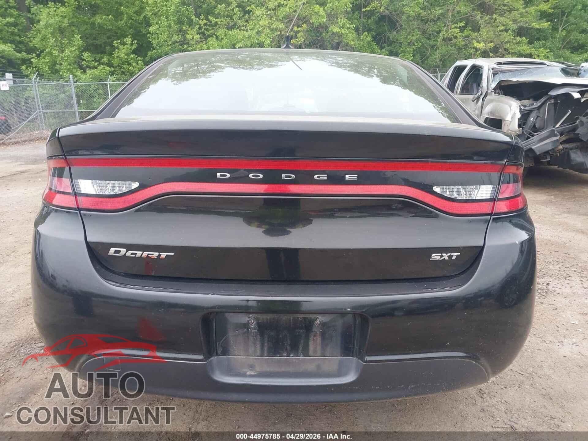 DODGE DART 2016 - 1C3CDFBB8GD694558