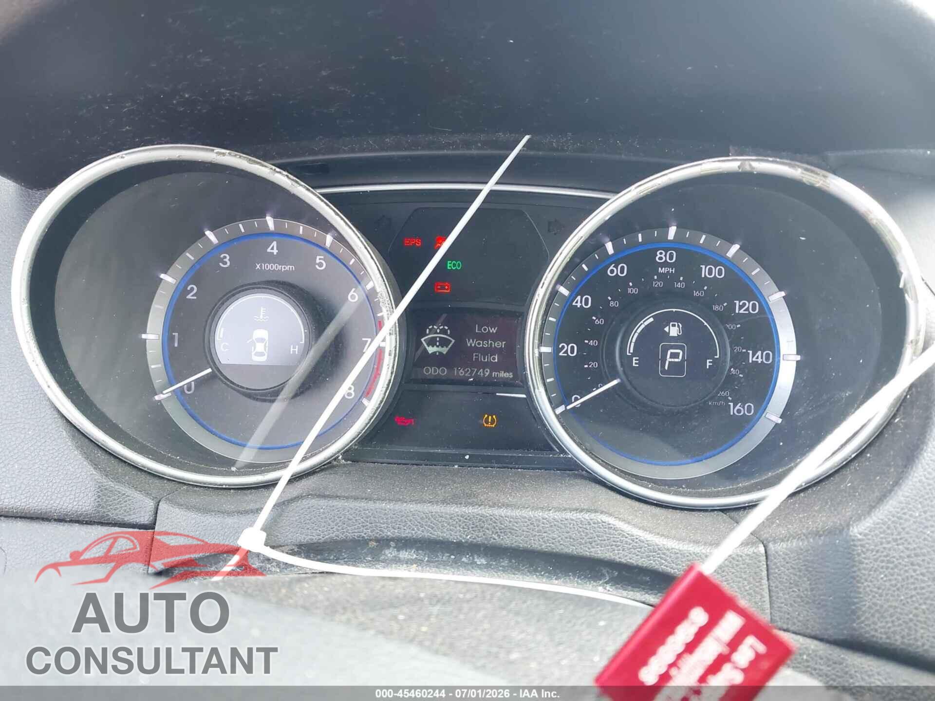 HYUNDAI SONATA 2012 - 5NPEC4AB2CH326975
