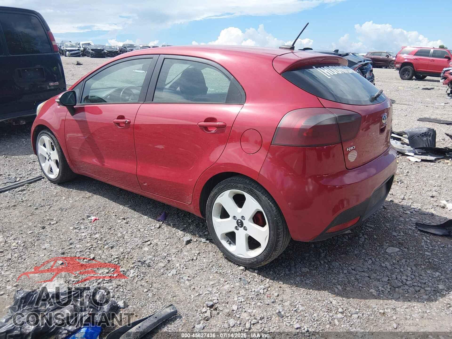 KIA RIO 2013 - KNADN5A31D6159568