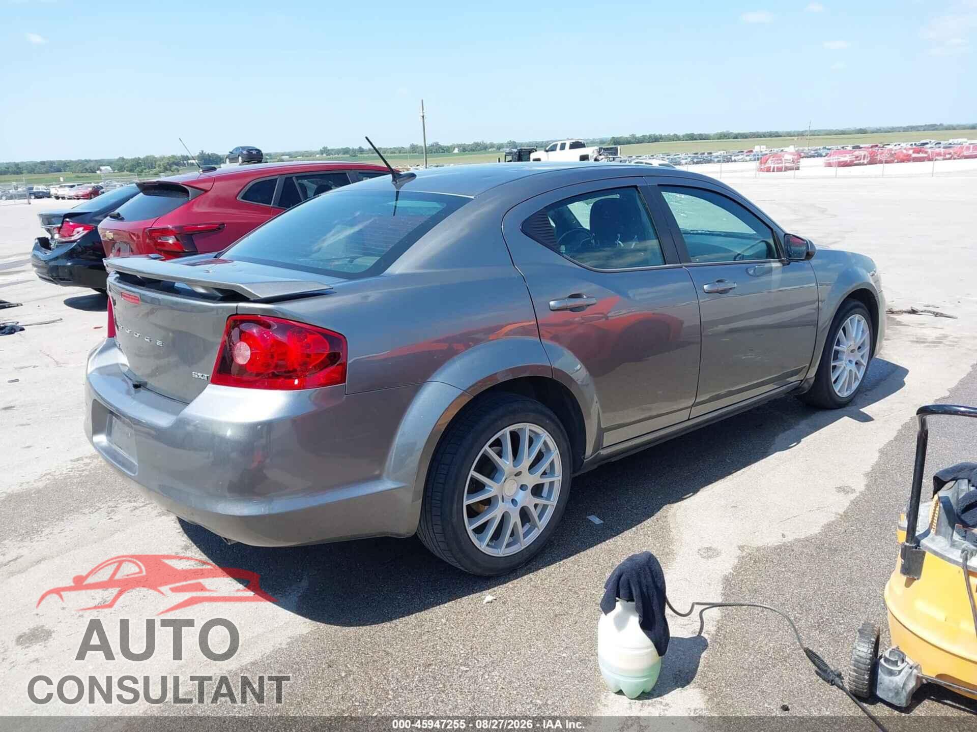 DODGE AVENGER 2012 - 1C3CDZEG4CN290900