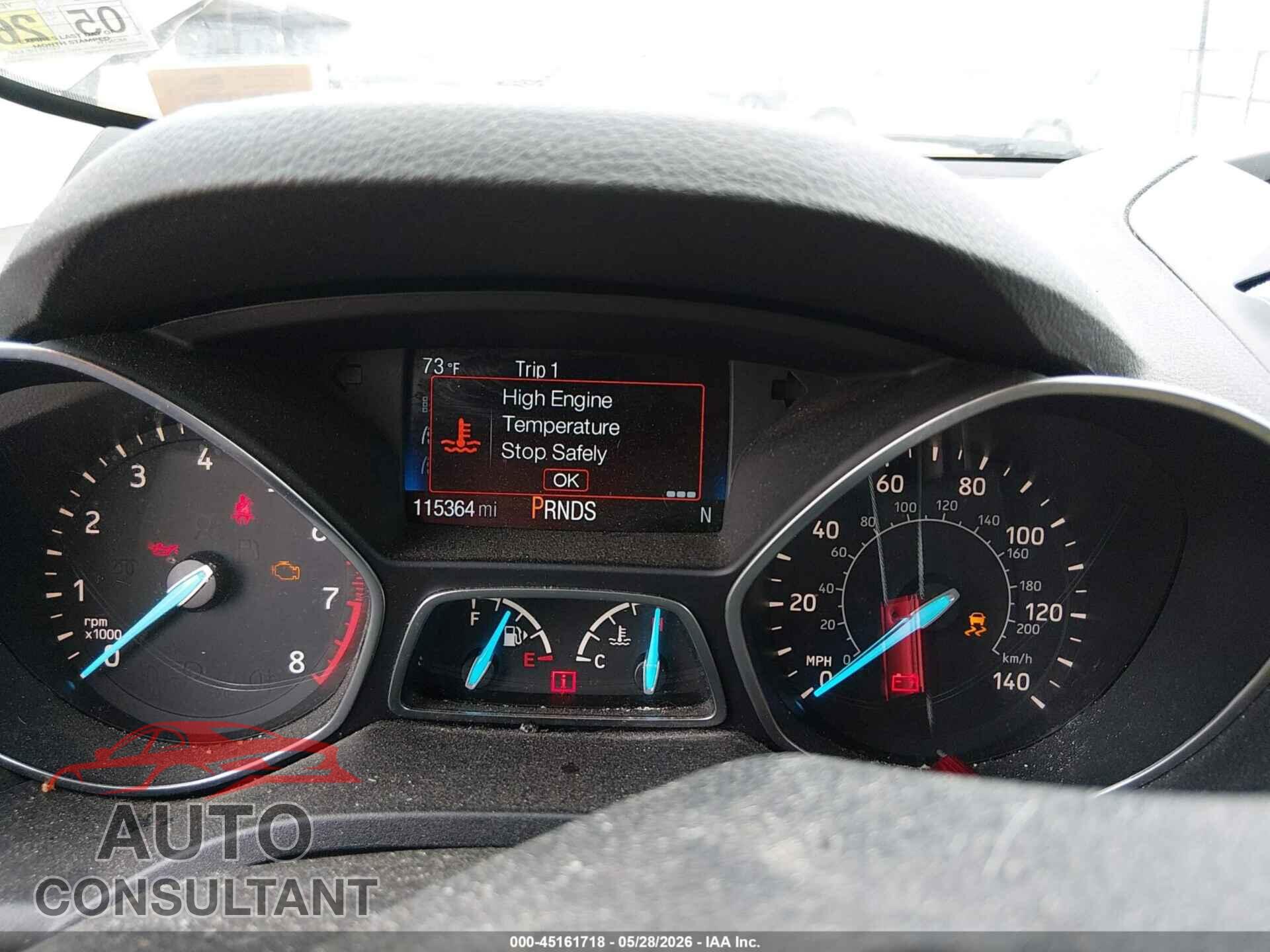 FORD ESCAPE 2017 - 1FMCU0GD0HUD24172