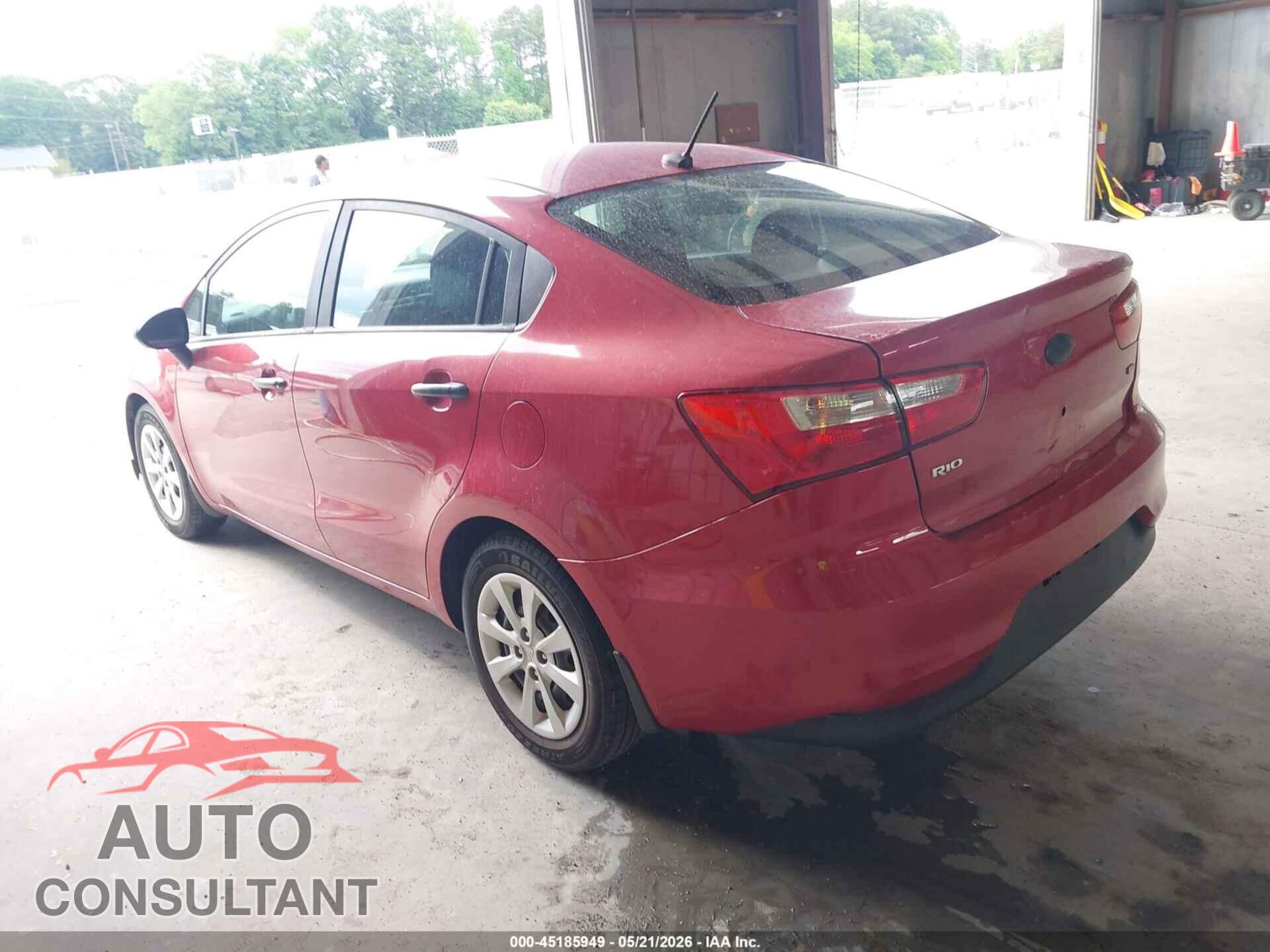 KIA RIO 2017 - KNADM4A30H6113801