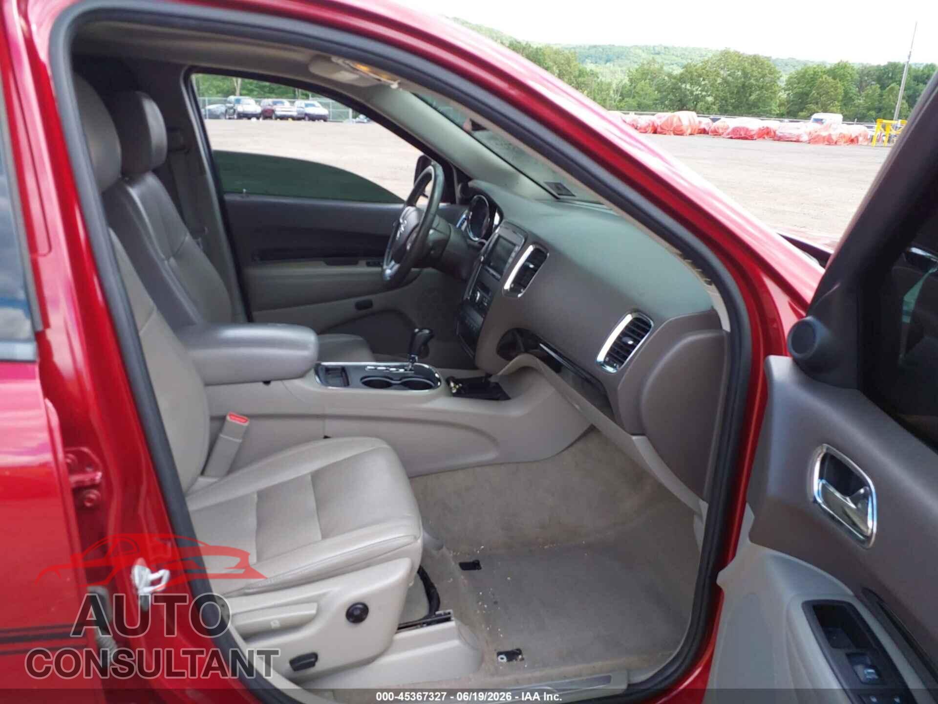 DODGE DURANGO 2013 - 1C4RDJDG9DC540489