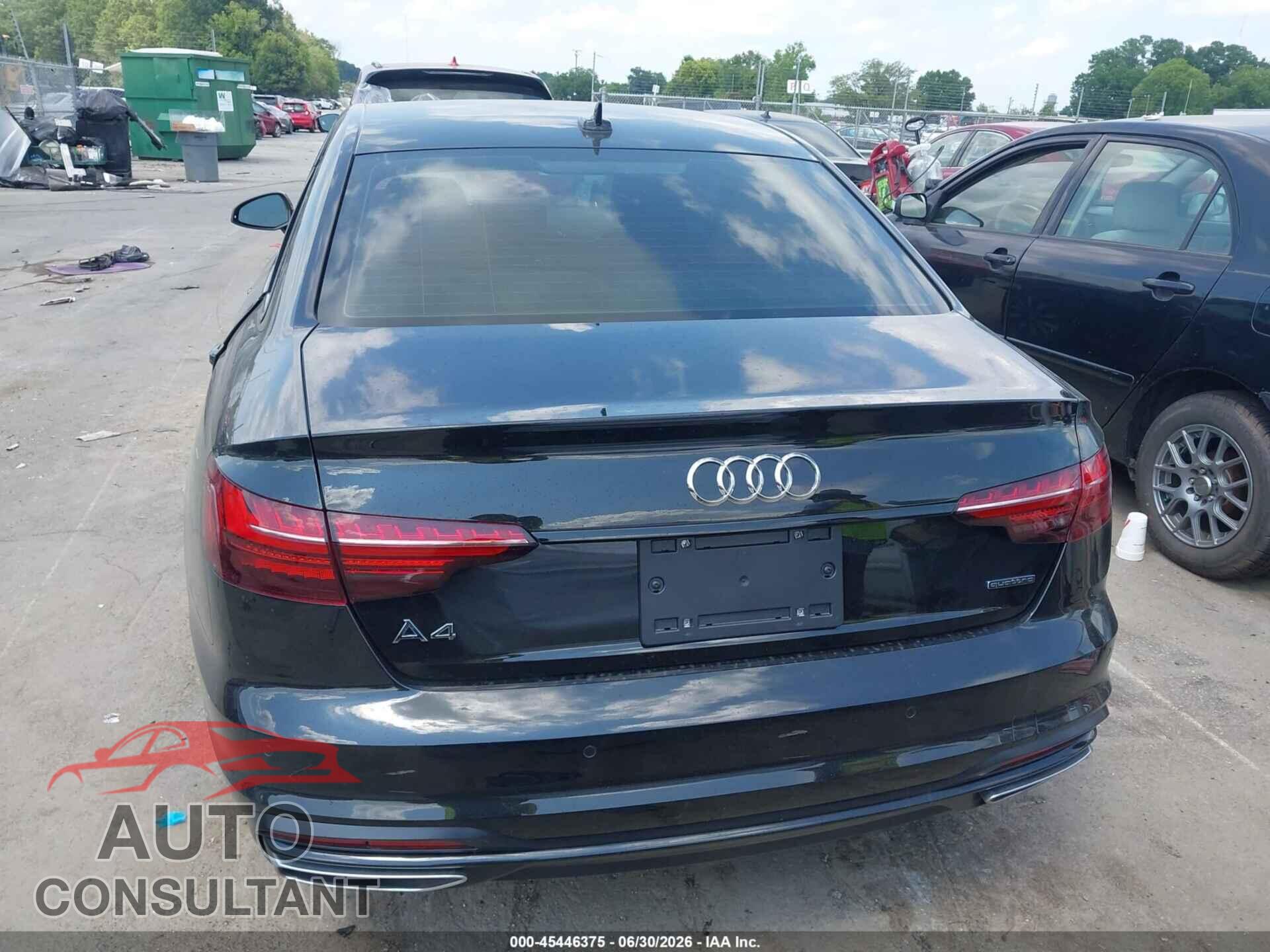 AUDI A4 2024 - WAUBBAF48RN007620