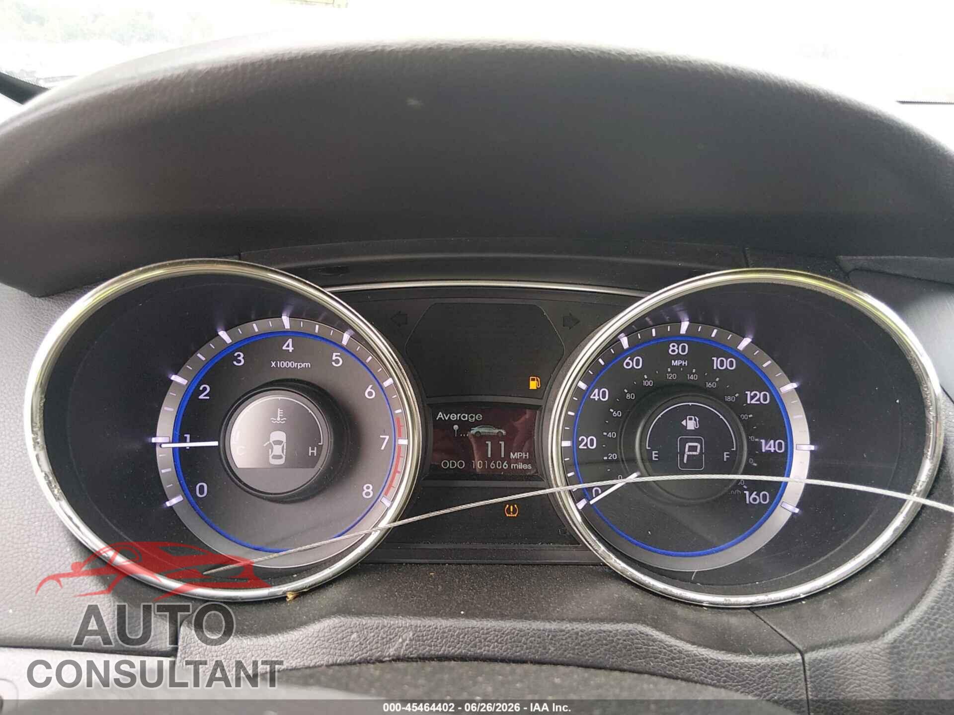 HYUNDAI SONATA 2012 - 5NPEB4AC2CH456461