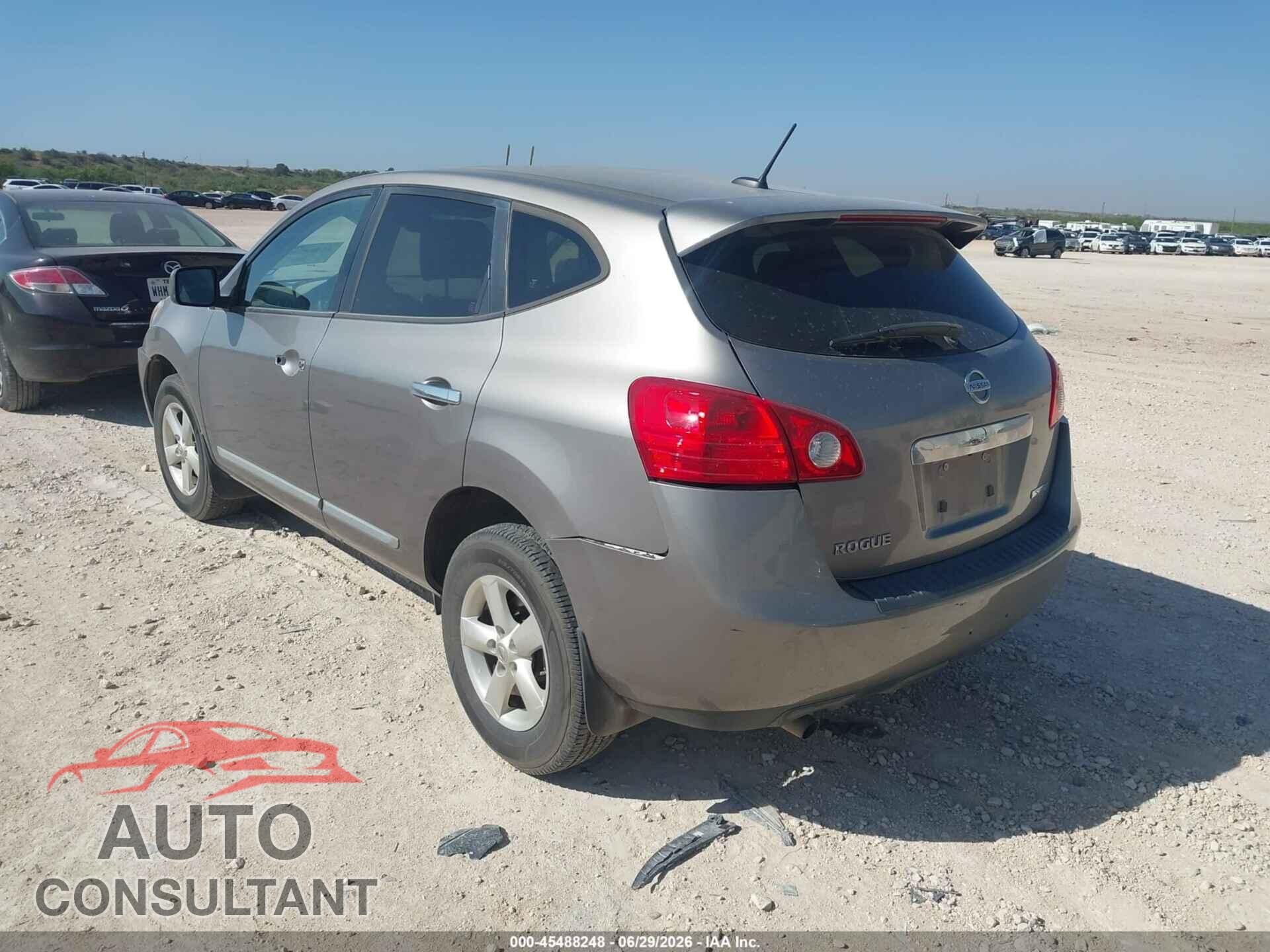 NISSAN ROGUE 2013 - JN8AS5MT9DW539692