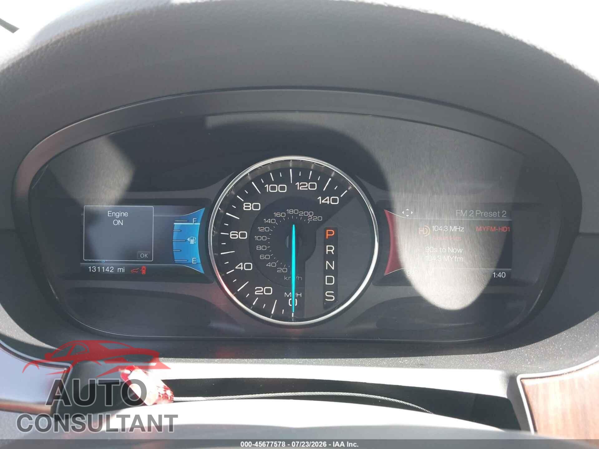 FORD EDGE 2014 - 2FMDK3KC1EBA42053