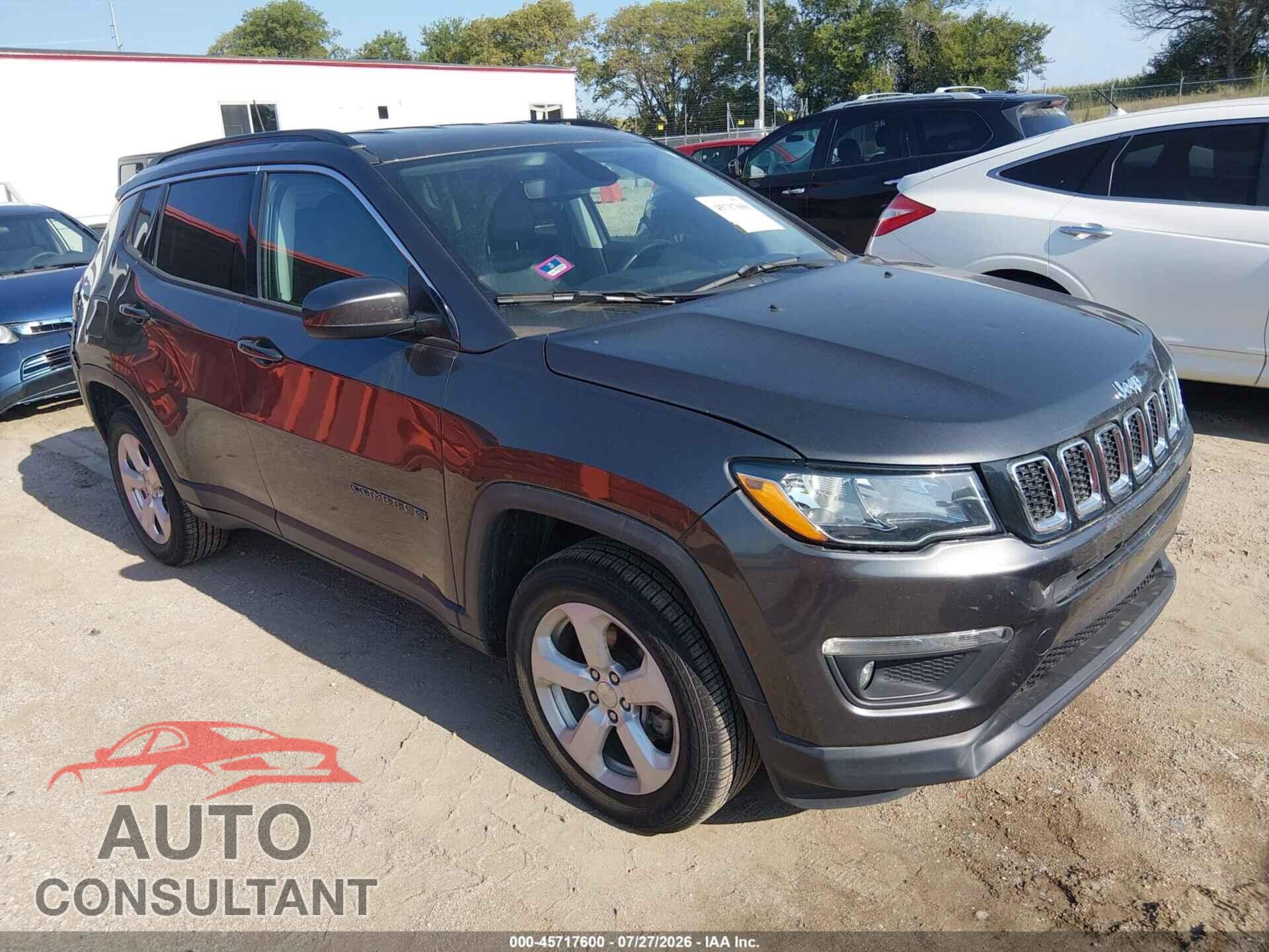 JEEP COMPASS 2019 - 3C4NJDBB2KT654125