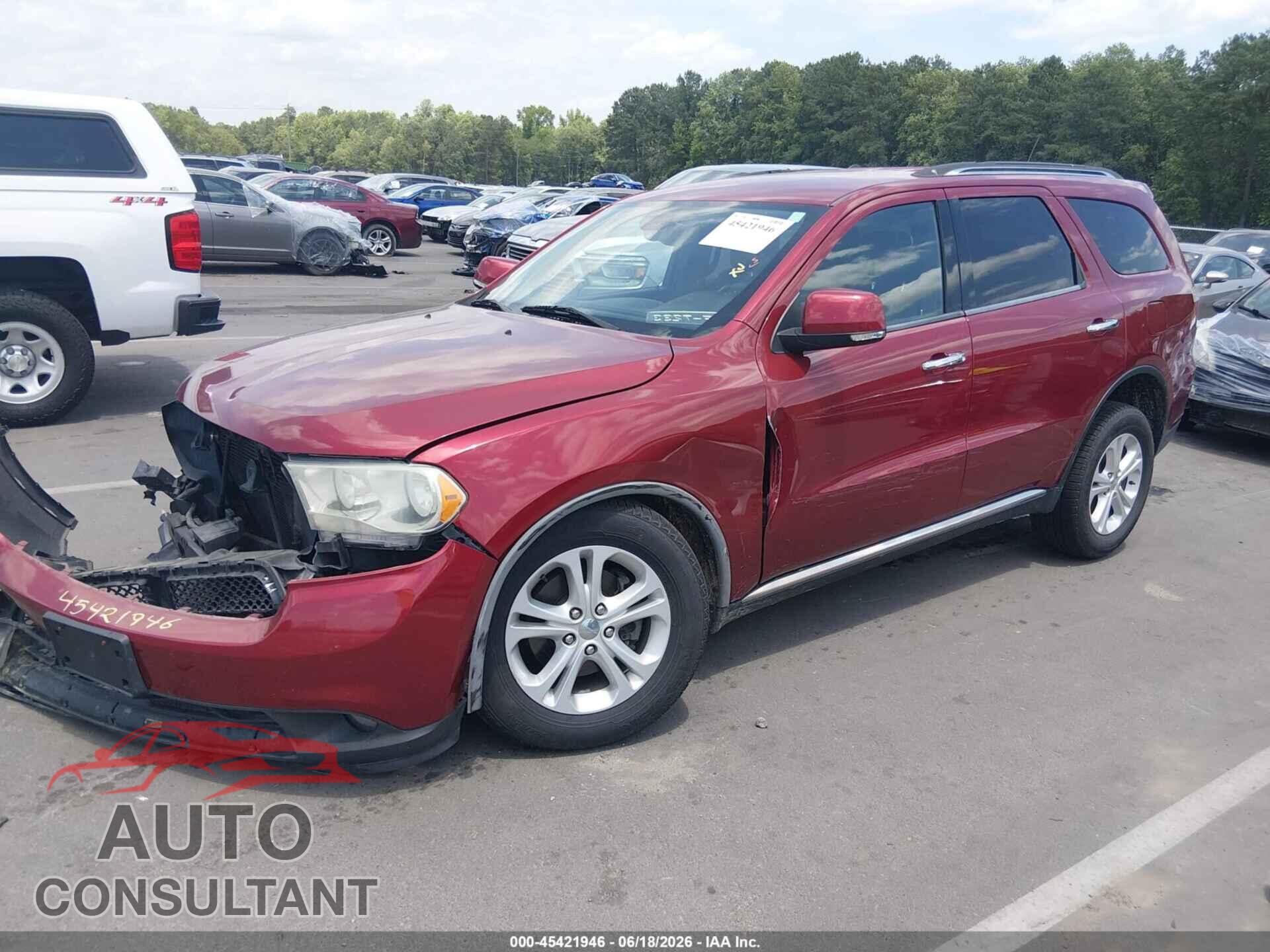 DODGE DURANGO 2013 - 1C4RDJDG5DC674397