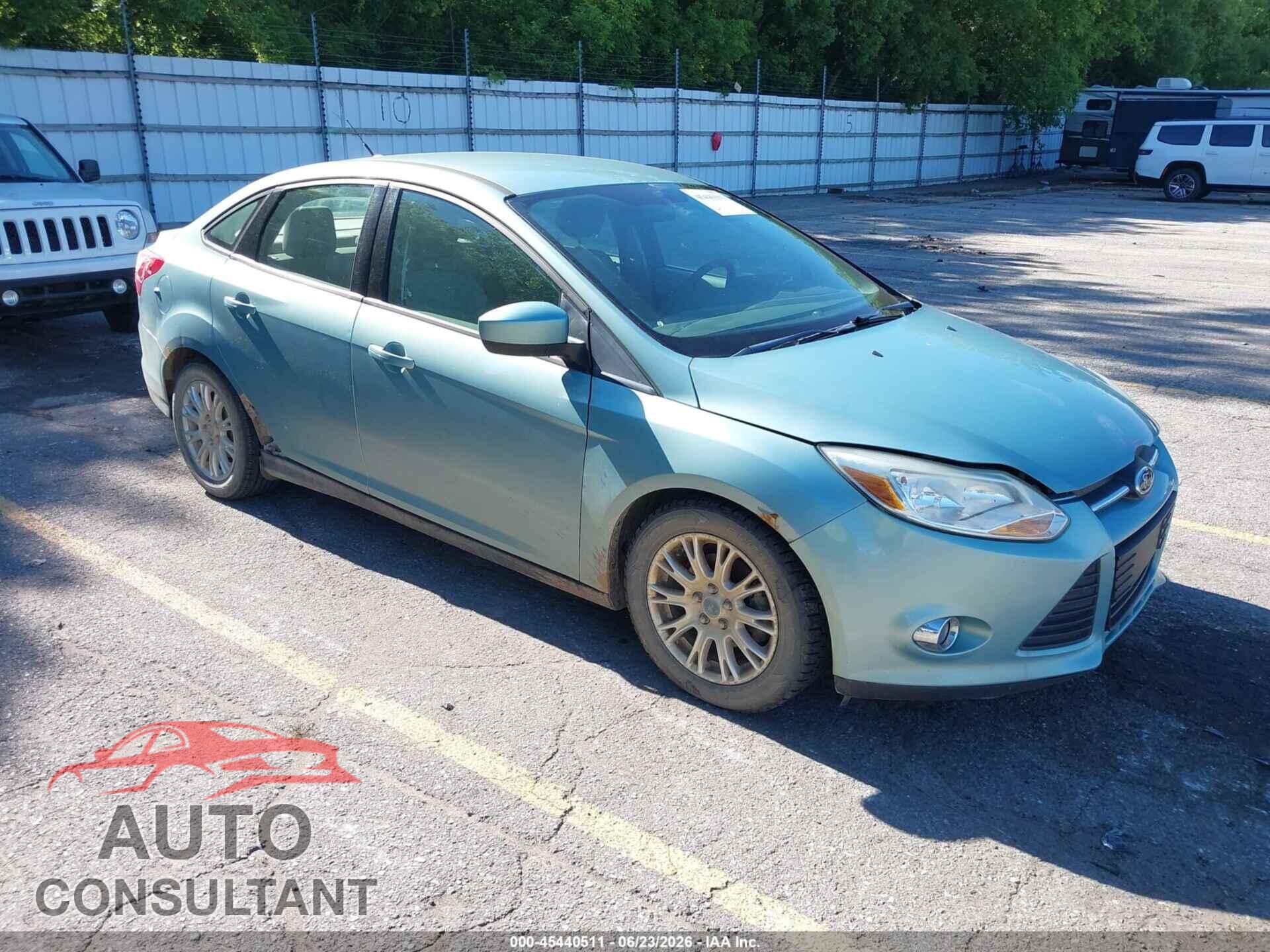 FORD FOCUS 2012 - 1FAHP3F21CL344213