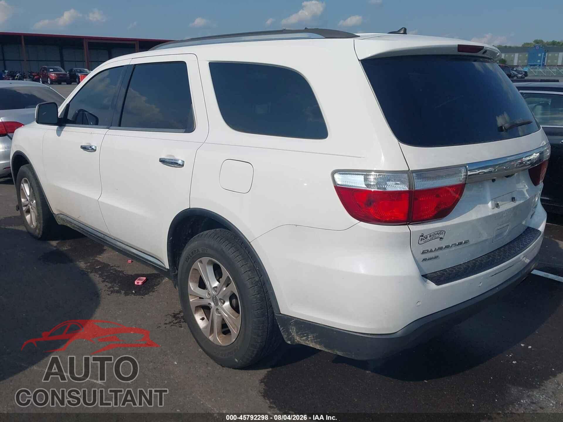 DODGE DURANGO 2013 - 1C4RDJDG4DC676724