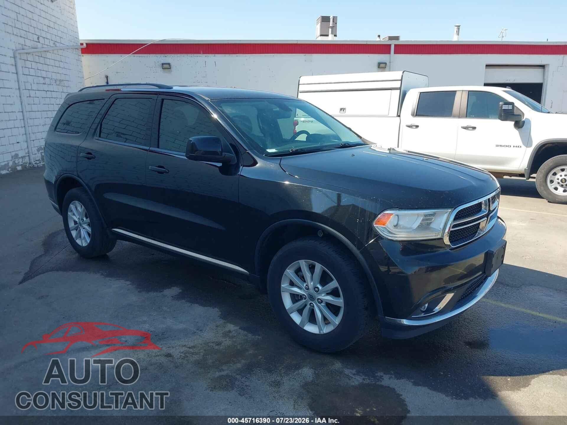 DODGE DURANGO 2019 - 1C4RDJAGXKC839765