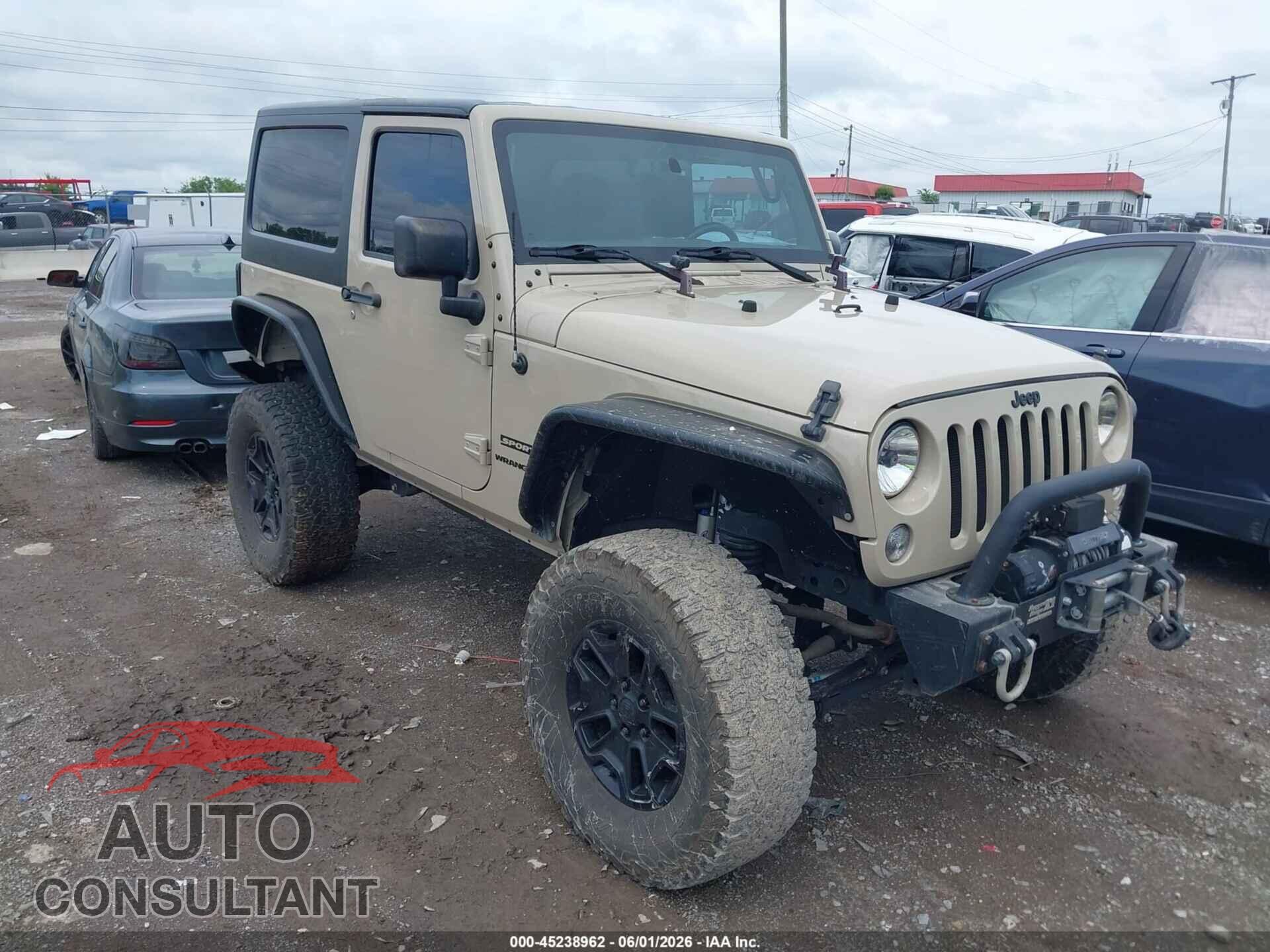 JEEP WRANGLER 2016 - 1C4AJWAG7GL211527