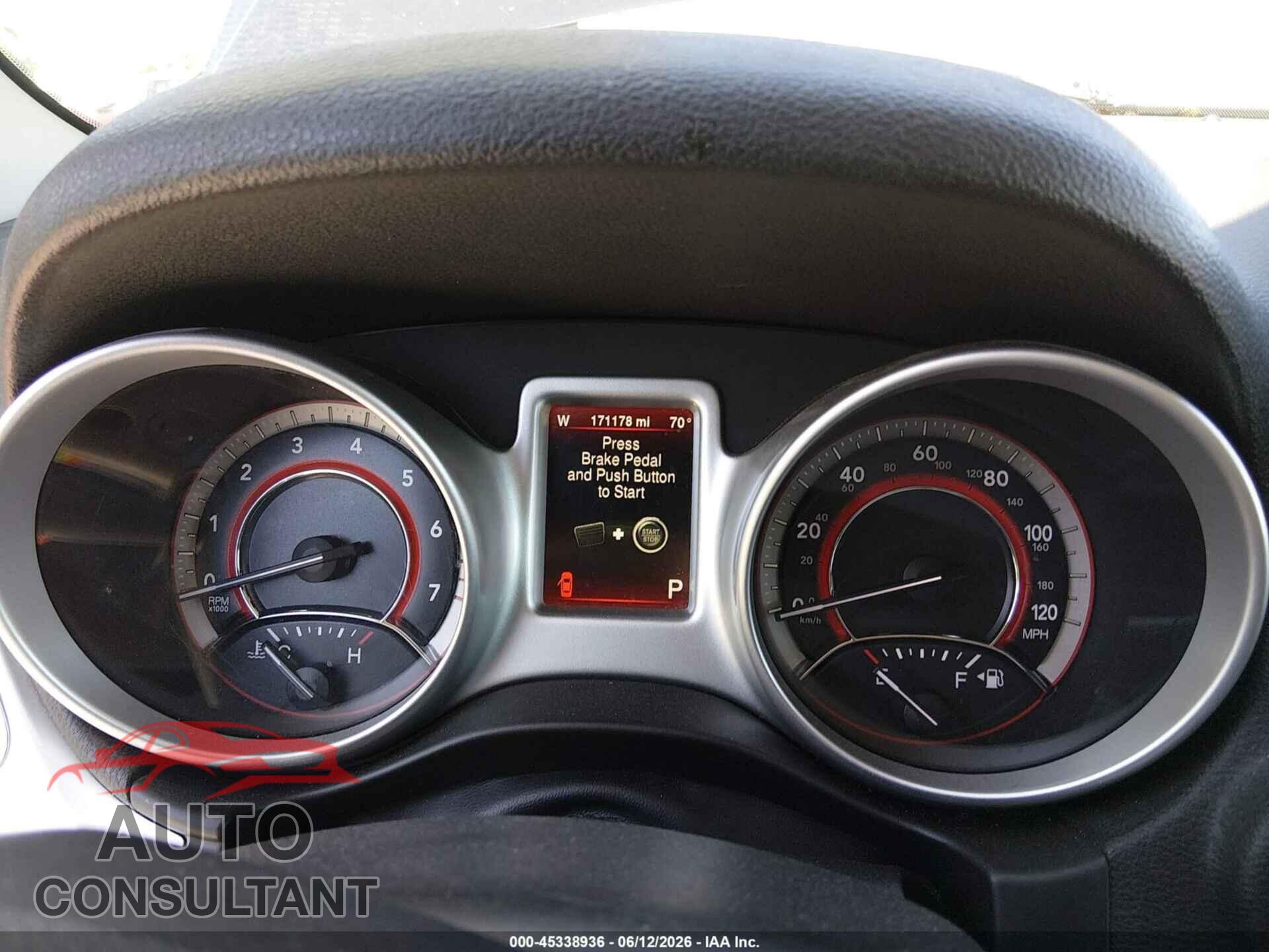 DODGE JOURNEY 2014 - 3C4PDCEG3ET202089