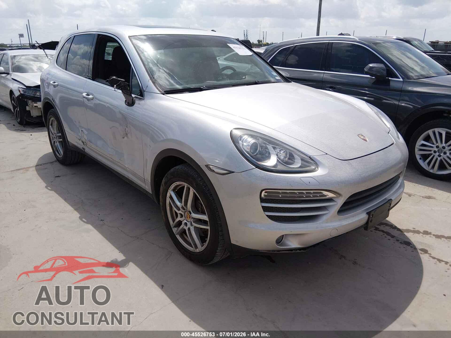 PORSCHE CAYENNE 2011 - WP1AA2A27BLA03698
