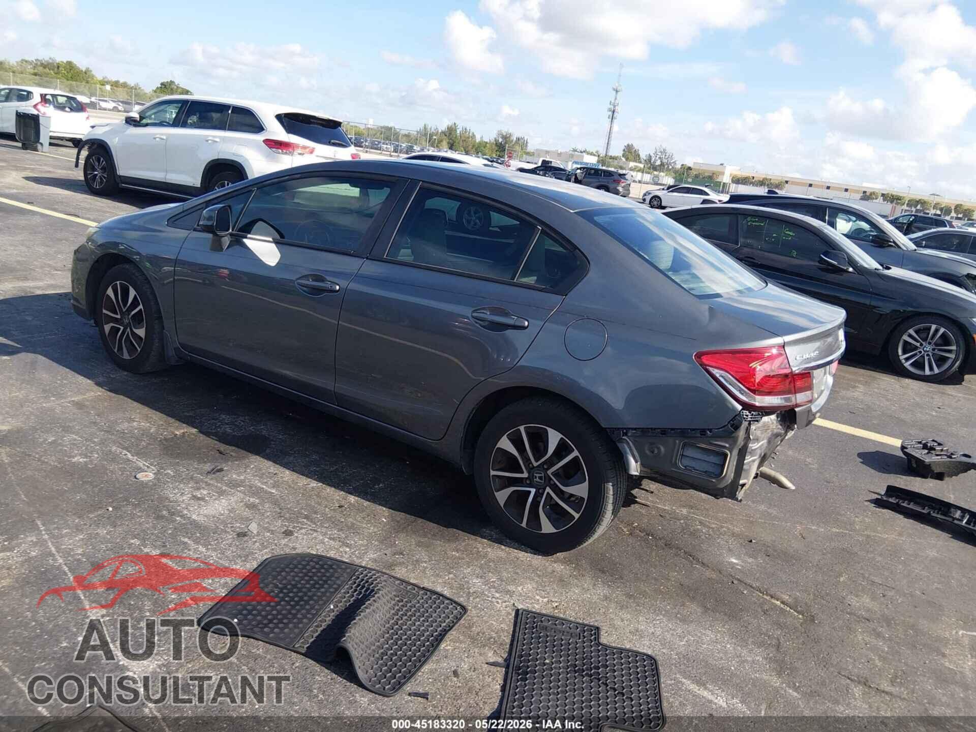 HONDA CIVIC 2013 - 19XFB2F9XDE054828