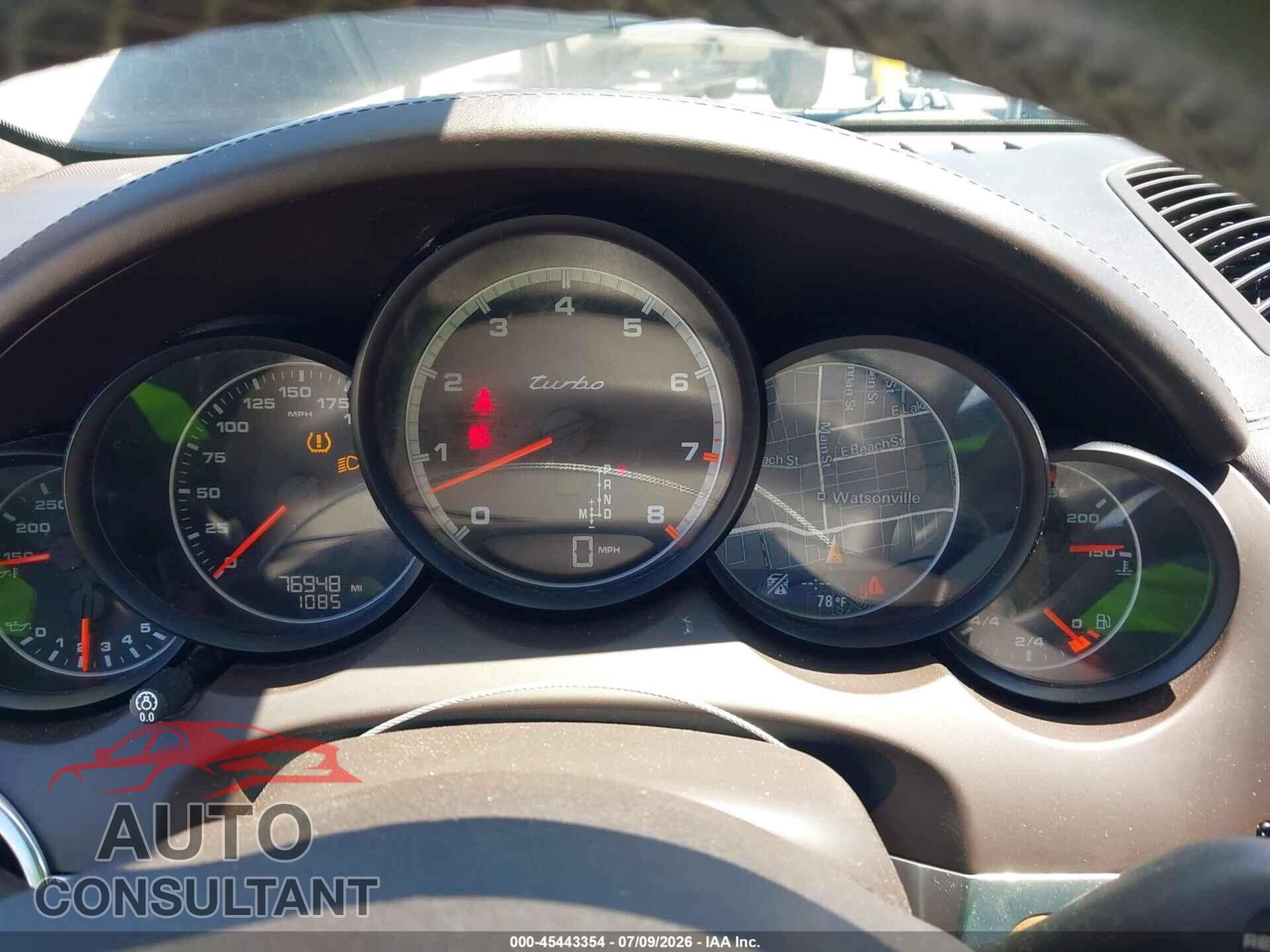 PORSCHE CAYENNE 2011 - WP1AC2A28BLA82776