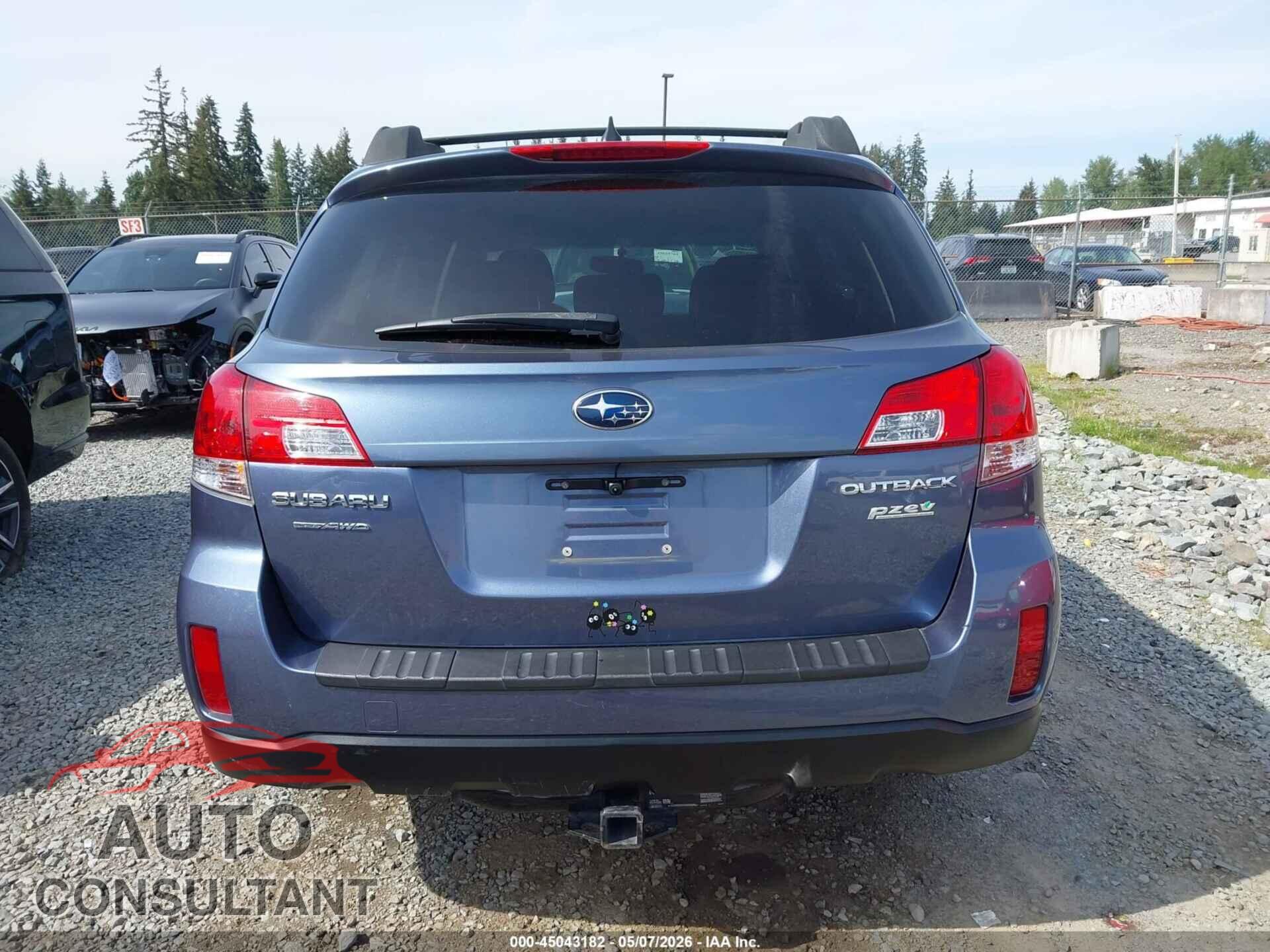 SUBARU OUTBACK 2014 - 4S4BRBCC2E3319689