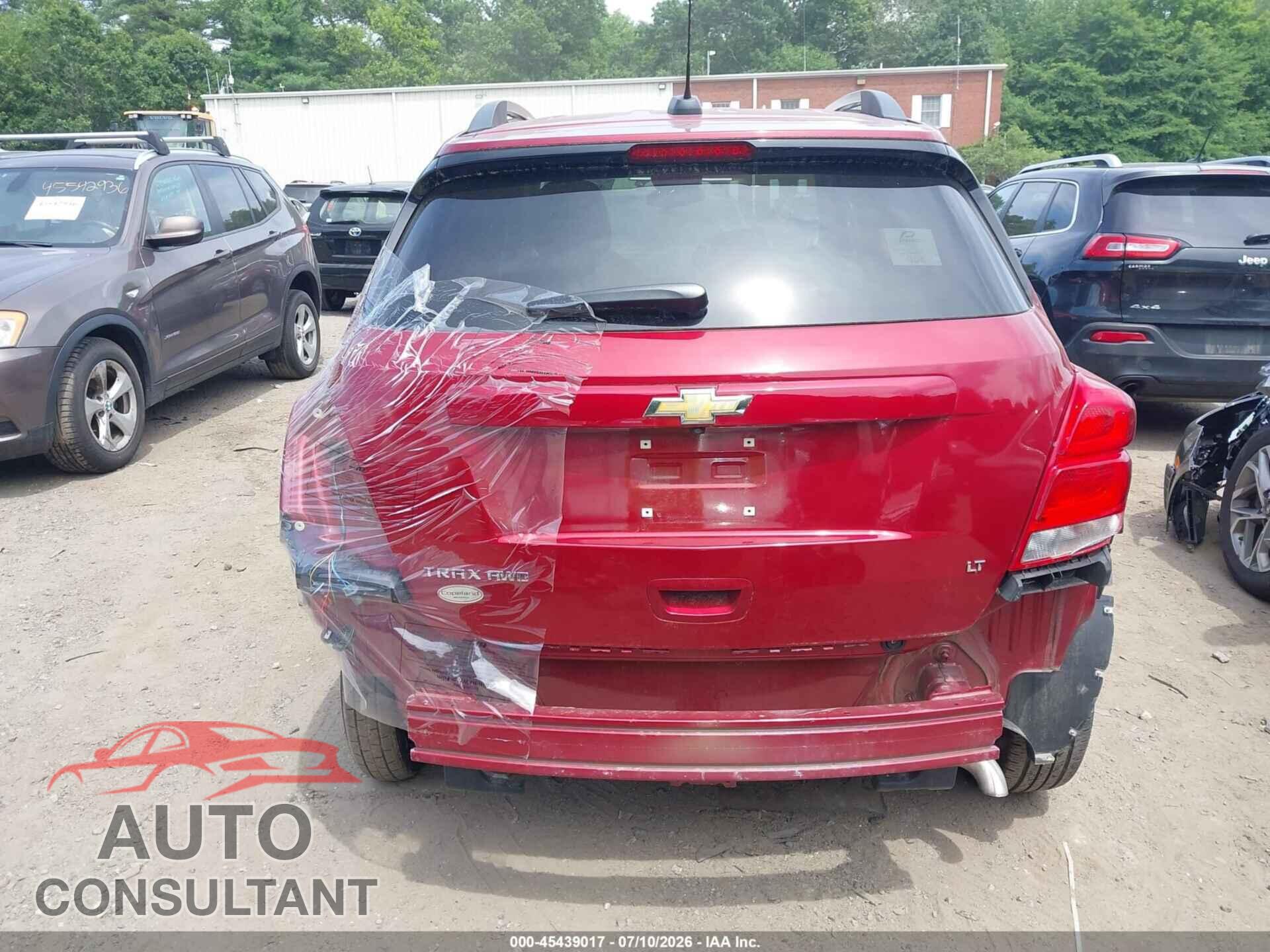 CHEVROLET TRAX 2019 - 3GNCJPSB3KL339088