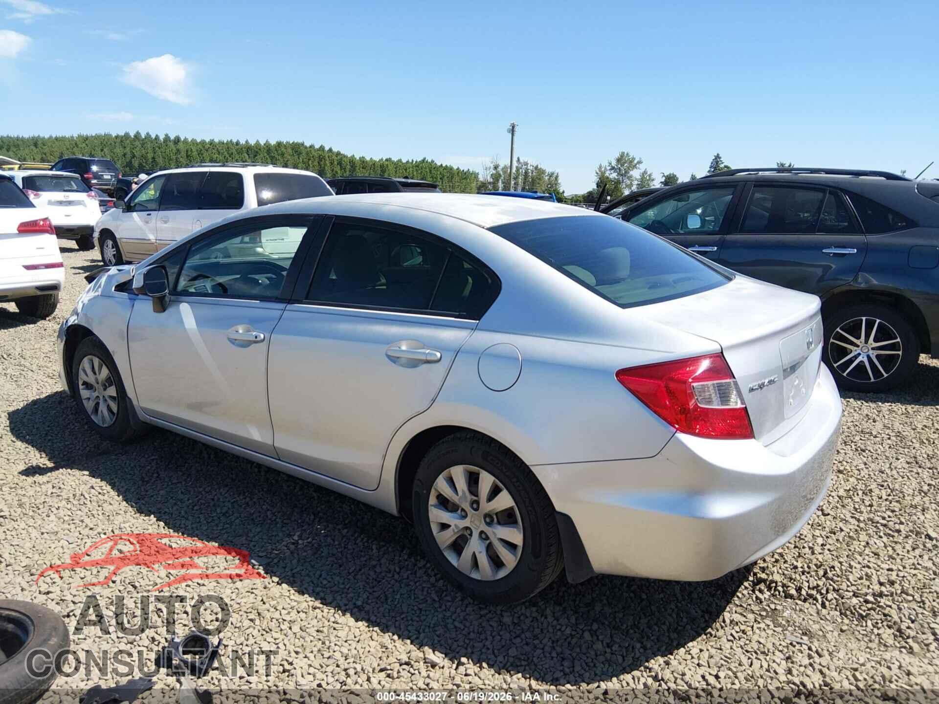 HONDA CIVIC 2012 - 2HGFB2F59CH320616
