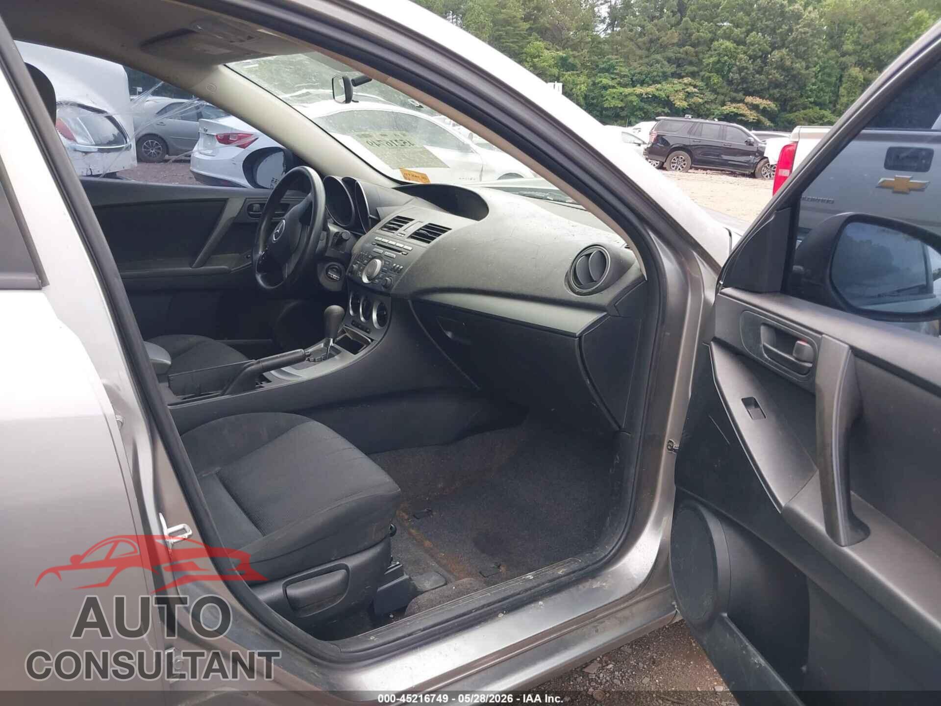 MAZDA MAZDA3 2010 - JM1BL1SFXA1232205