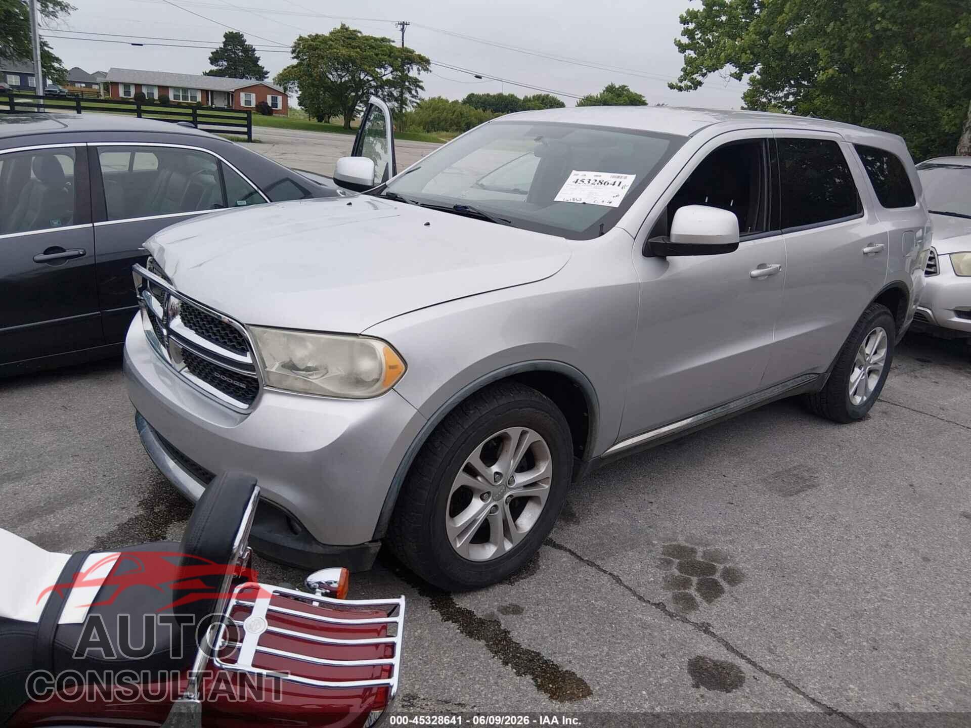DODGE DURANGO 2011 - 1D4RE2GG8BC617206