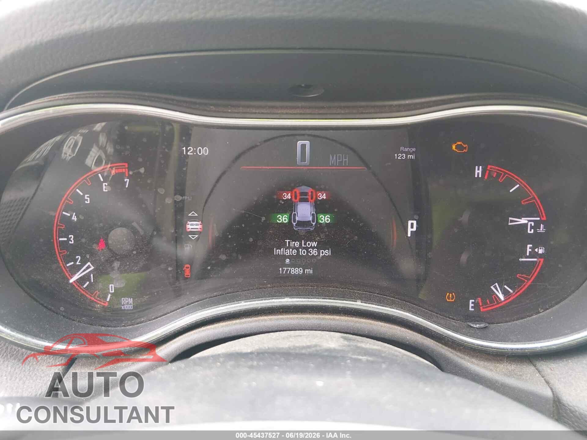 DODGE DURANGO 2015 - 1C4RDJDG2FC101444