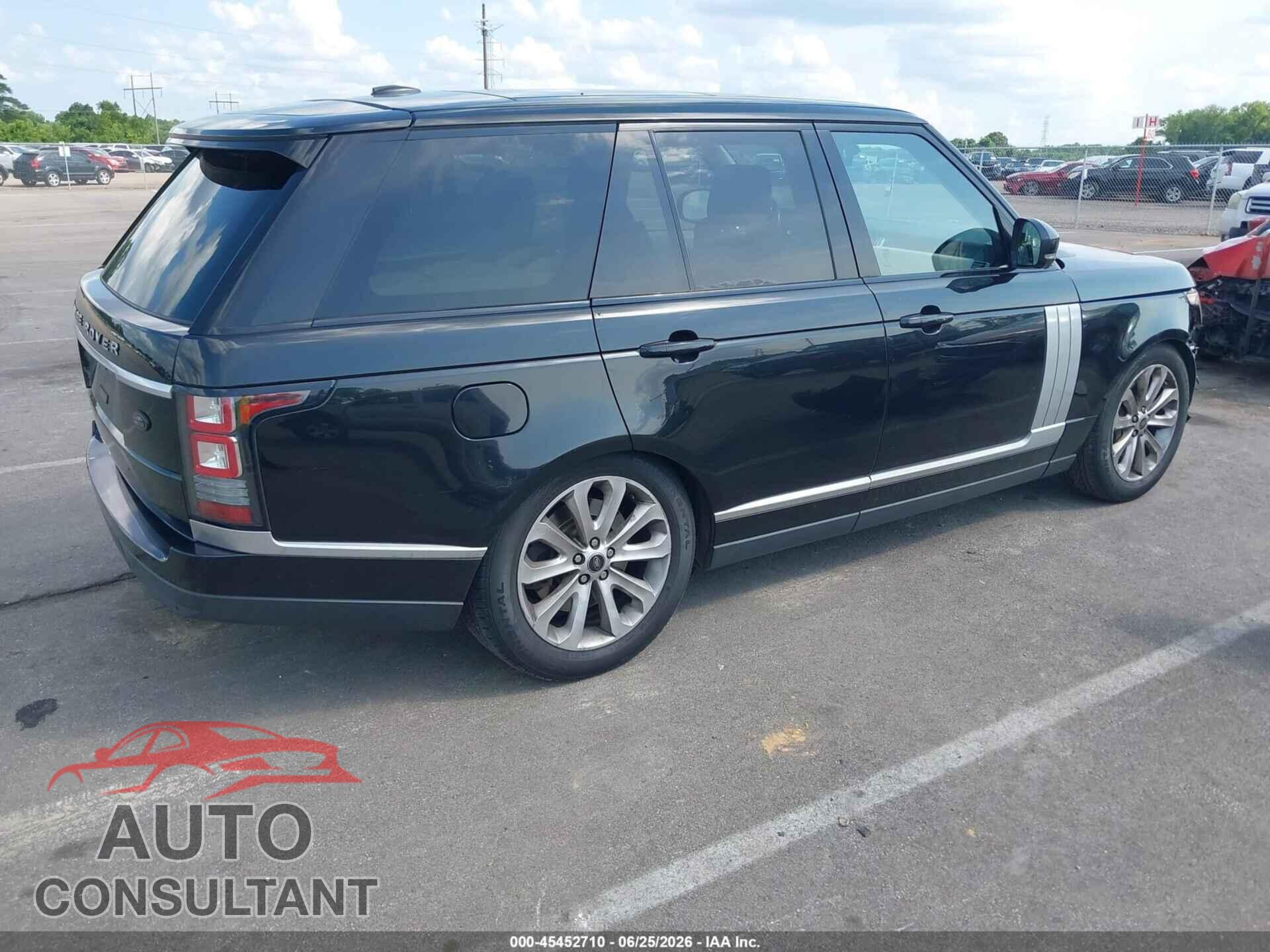 LAND ROVER RANGE ROVER 2013 - SALGS2DF4DA104017