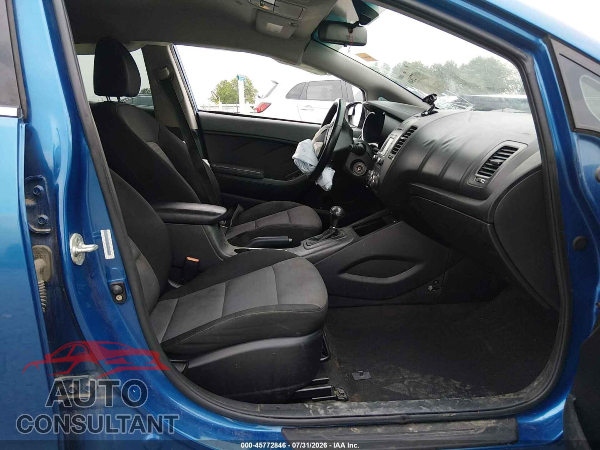 KIA FORTE 2014 - KNAFX4A88E5165769