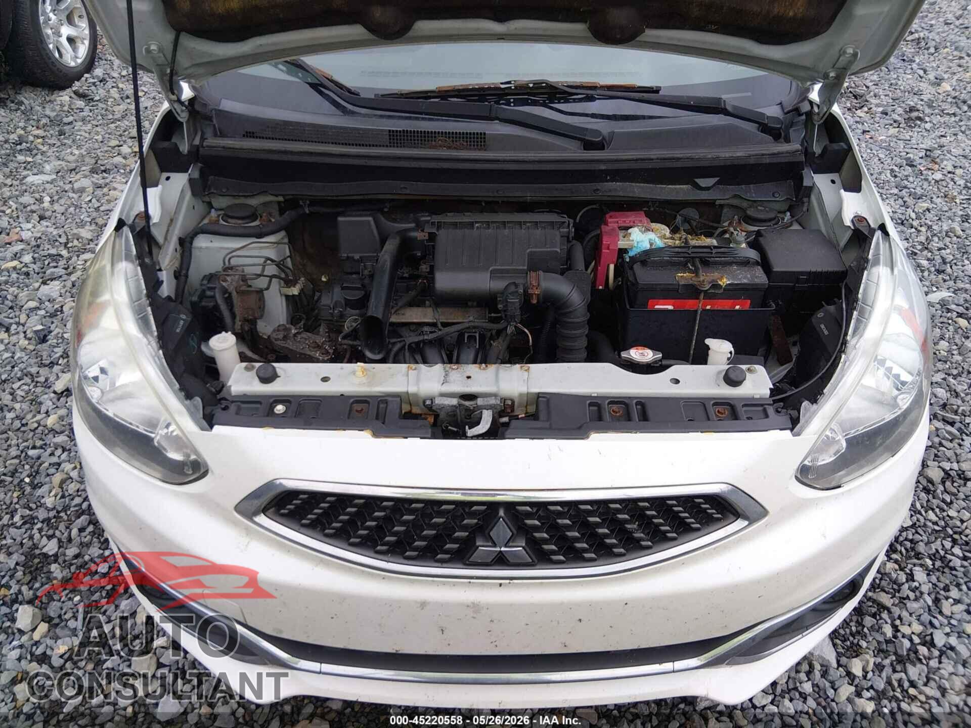 MITSUBISHI MIRAGE 2017 - ML32A3HJ7HH016054