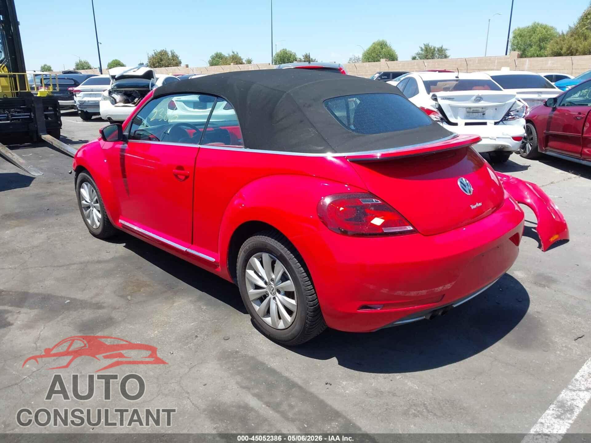 VOLKSWAGEN BEETLE 2017 - 3VW517AT1HM806360