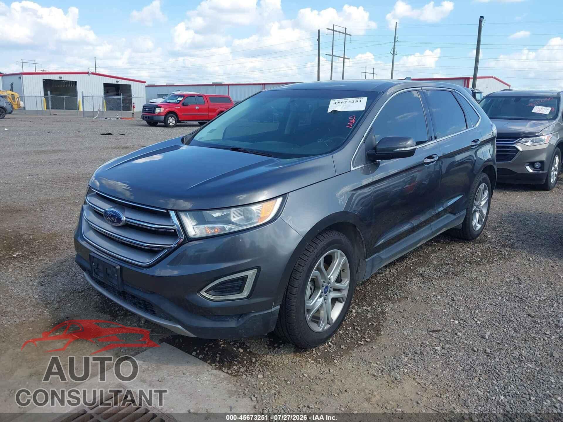 FORD EDGE 2017 - 2FMPK3K9XHBB28757