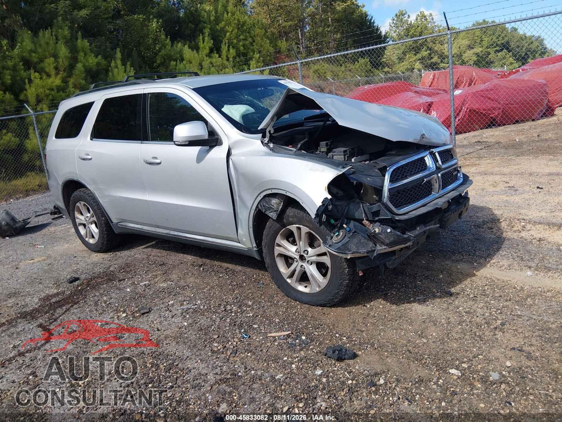 DODGE DURANGO 2012 - 1C4RDJDG6CC107565