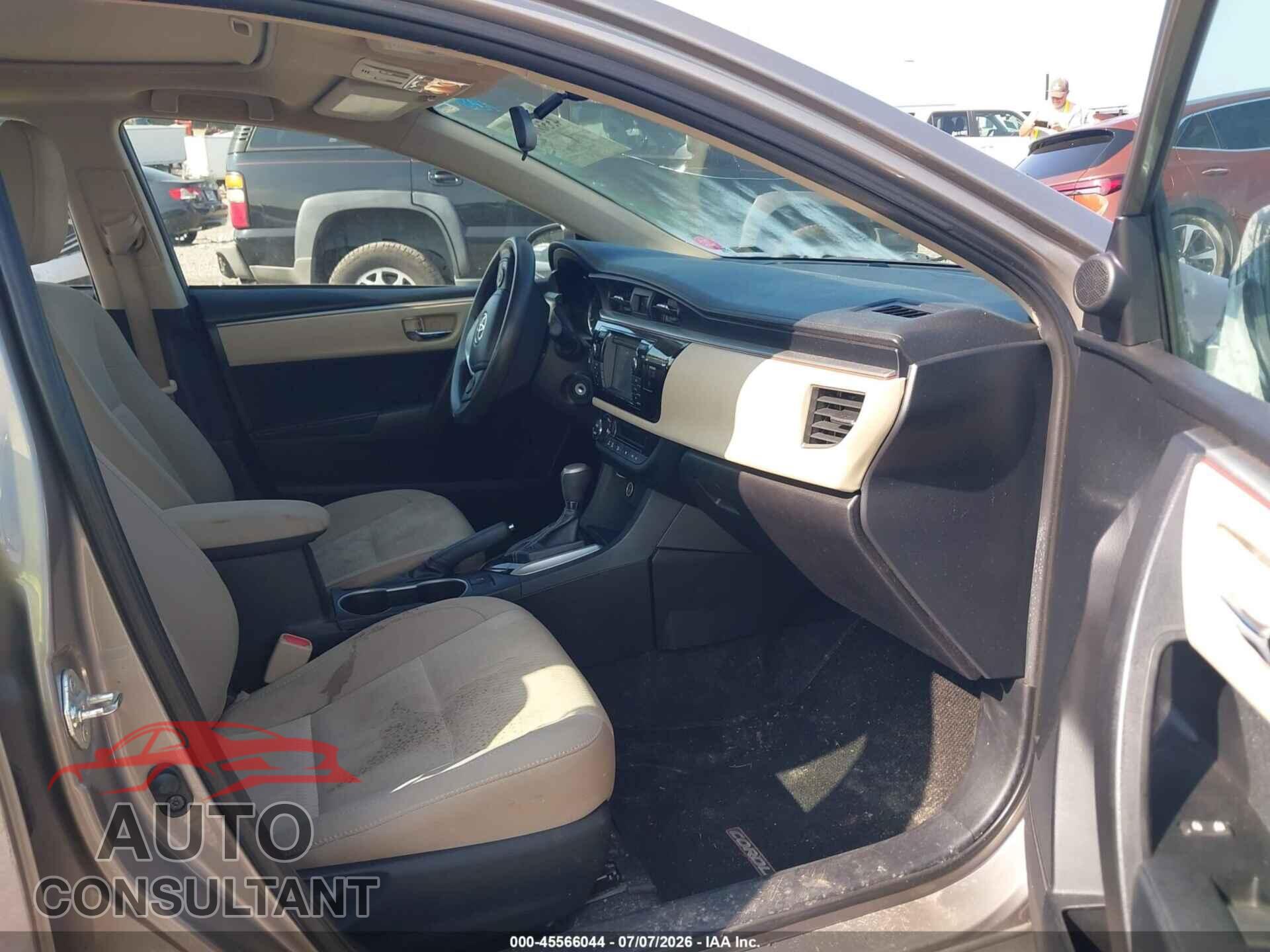 TOYOTA COROLLA 2014 - 2T1BURHE7EC002441