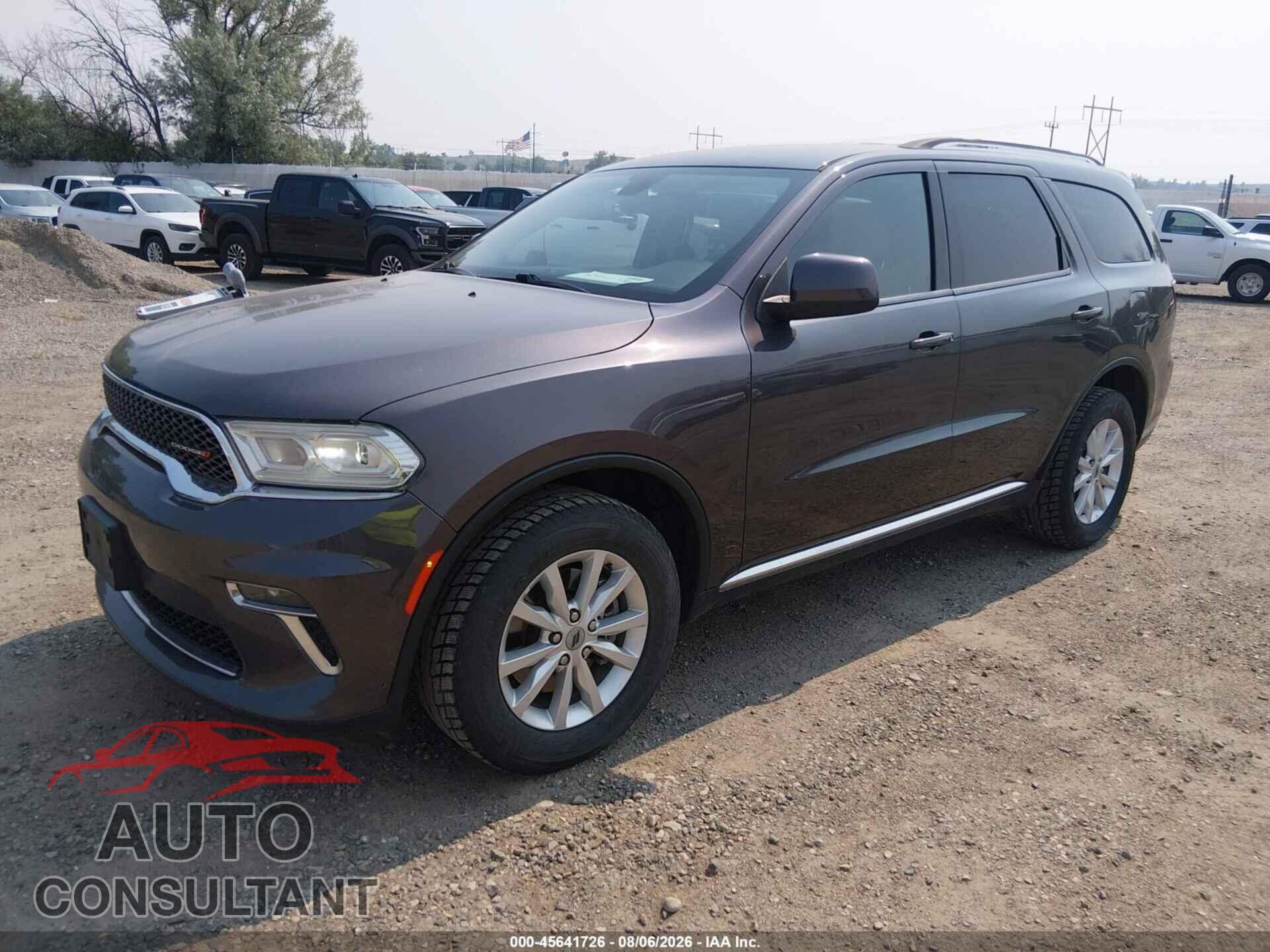 DODGE DURANGO 2021 - 1C4RDJAG3MC544574