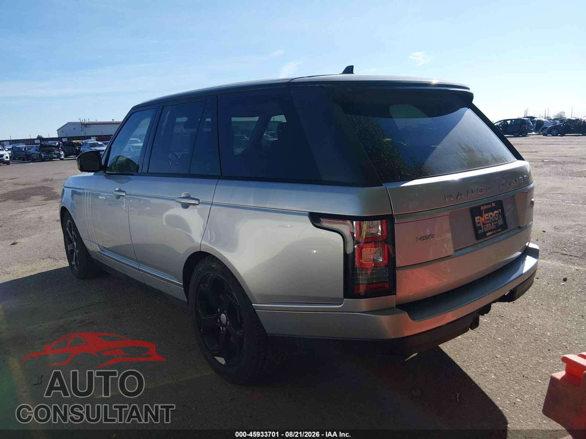LAND ROVER RANGE ROVER 2015 - SALGS2VF9FA241150