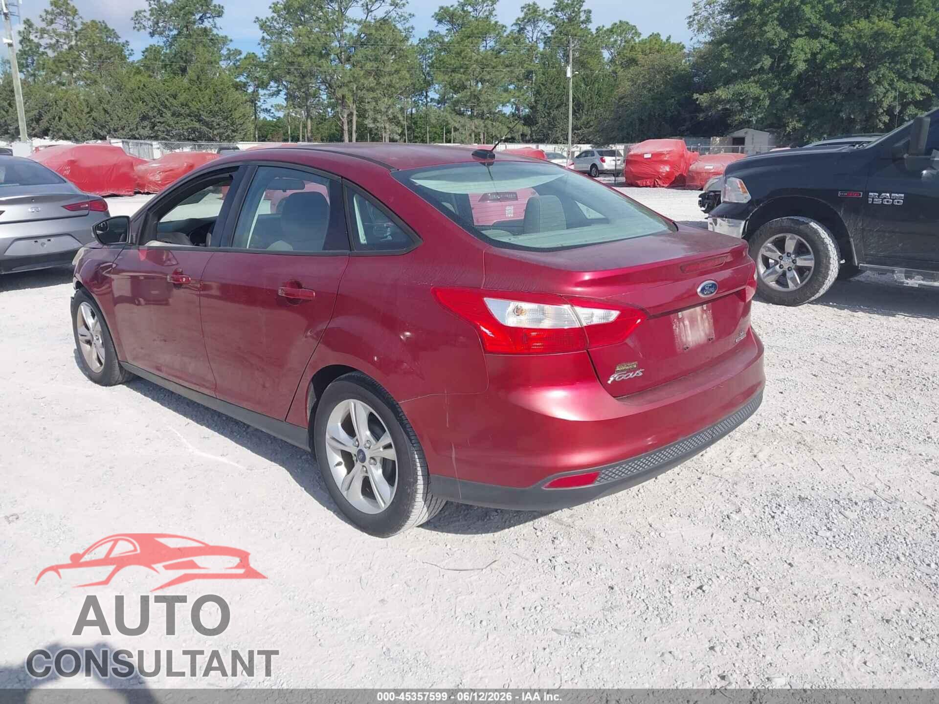 FORD FOCUS 2014 - 1FADP3F25EL204215