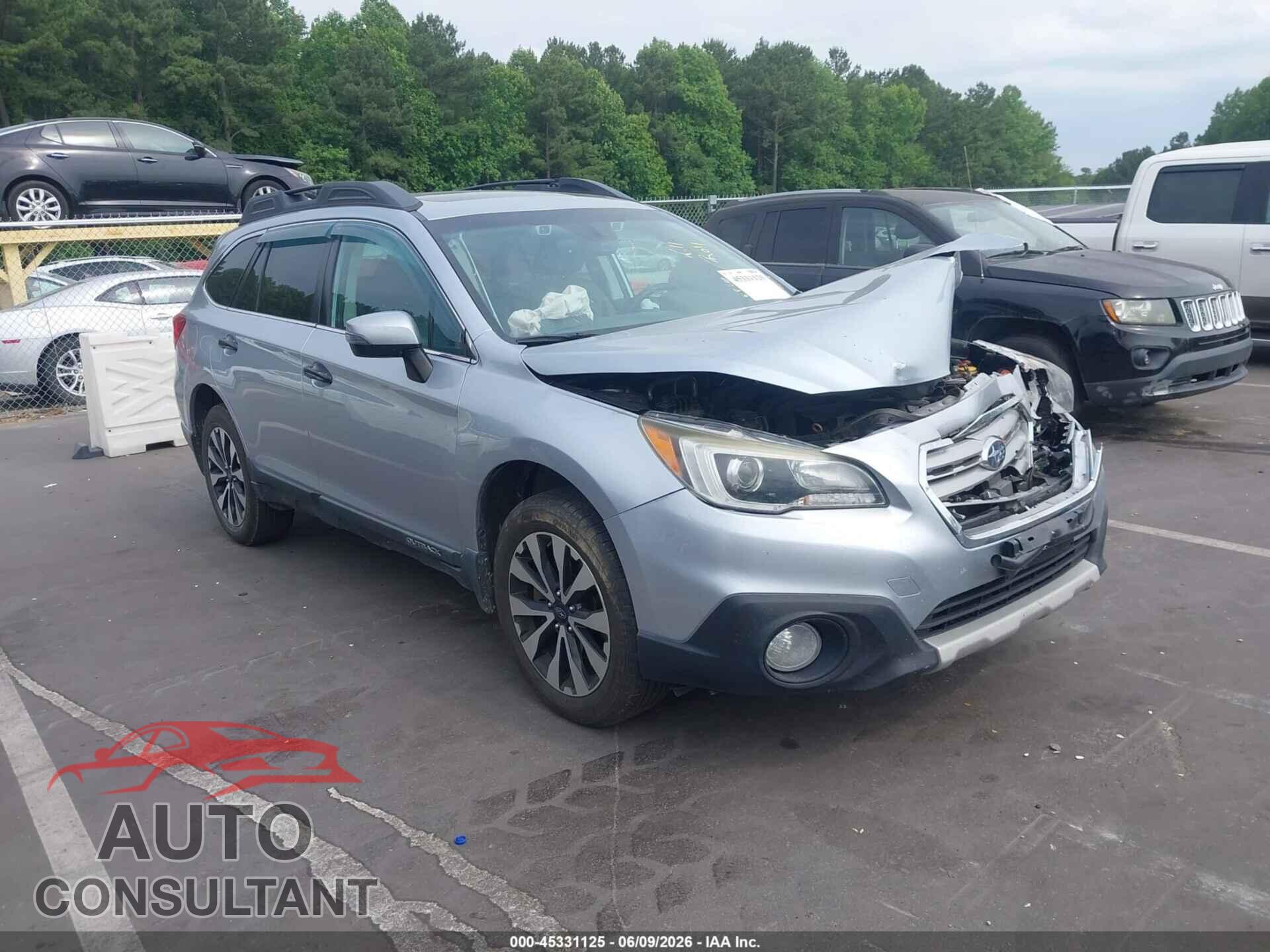 SUBARU OUTBACK 2017 - 4S4BSANCXH3367683