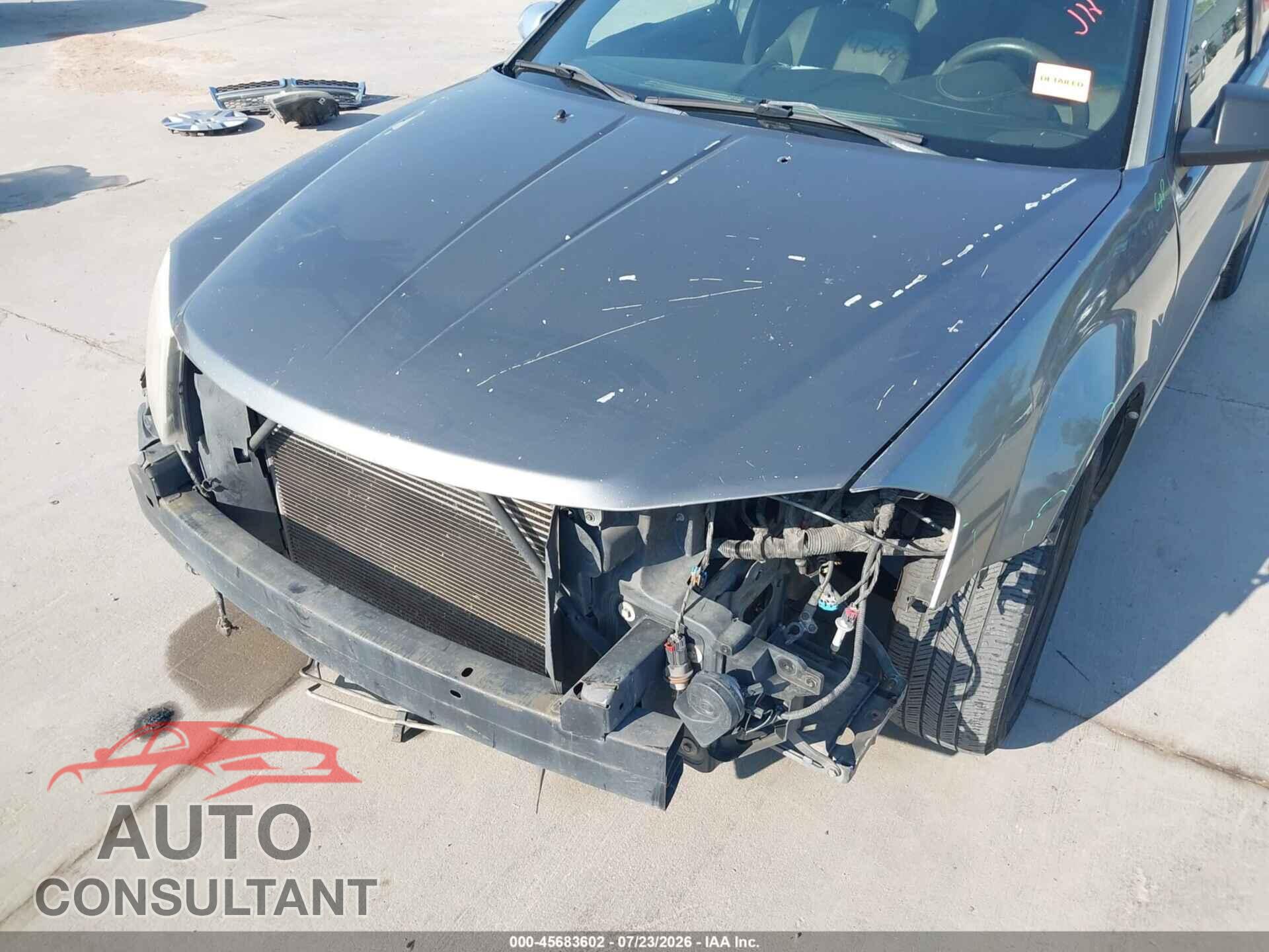 DODGE AVENGER 2012 - 1C3CDZAB2CN156168