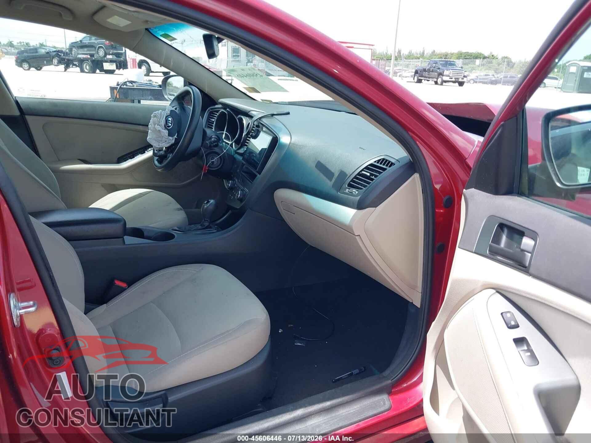 KIA OPTIMA 2013 - 5XXGM4A72DG187560