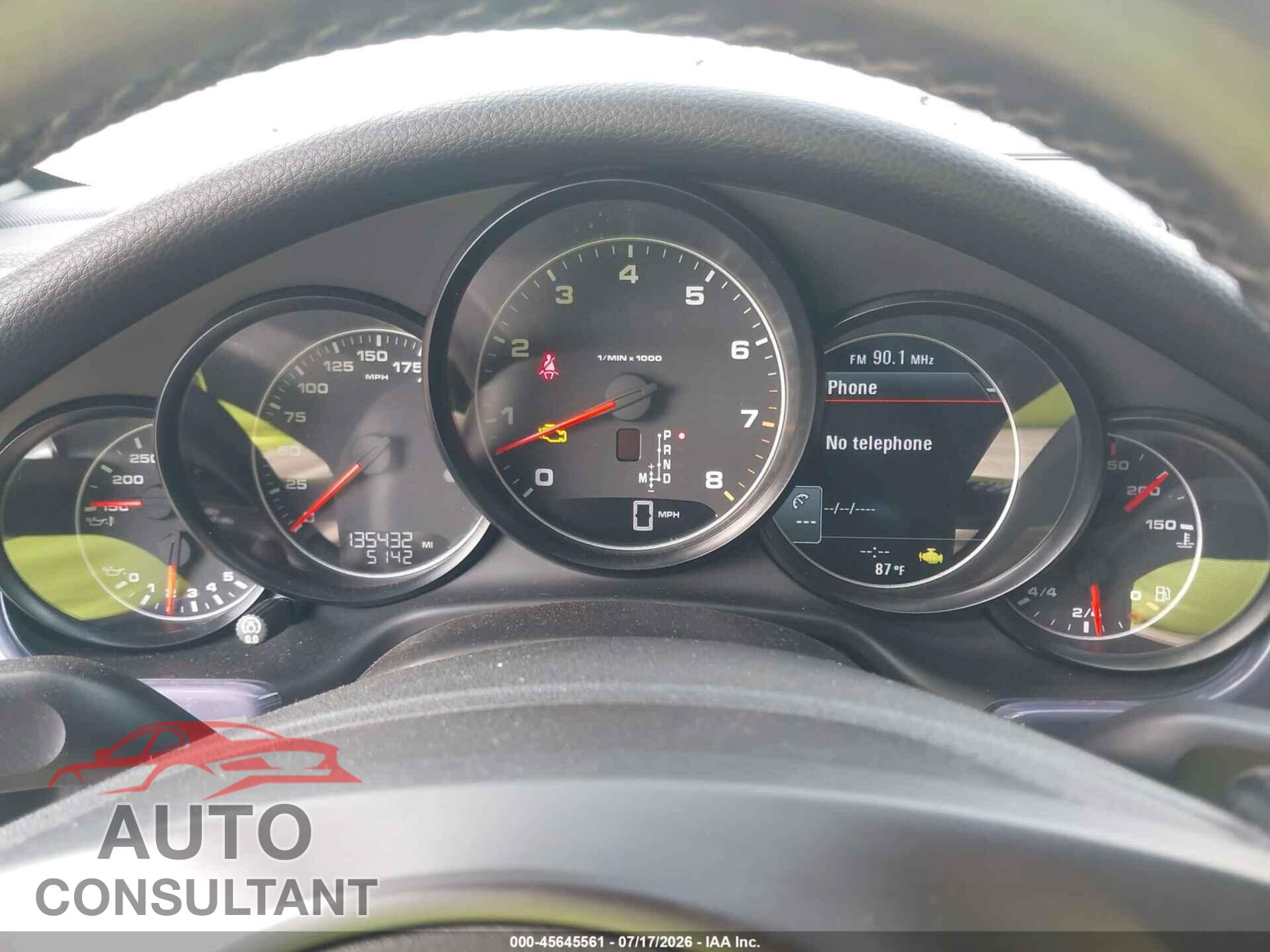 PORSCHE PANAMERA 2011 - WP0AA2A77BL019963