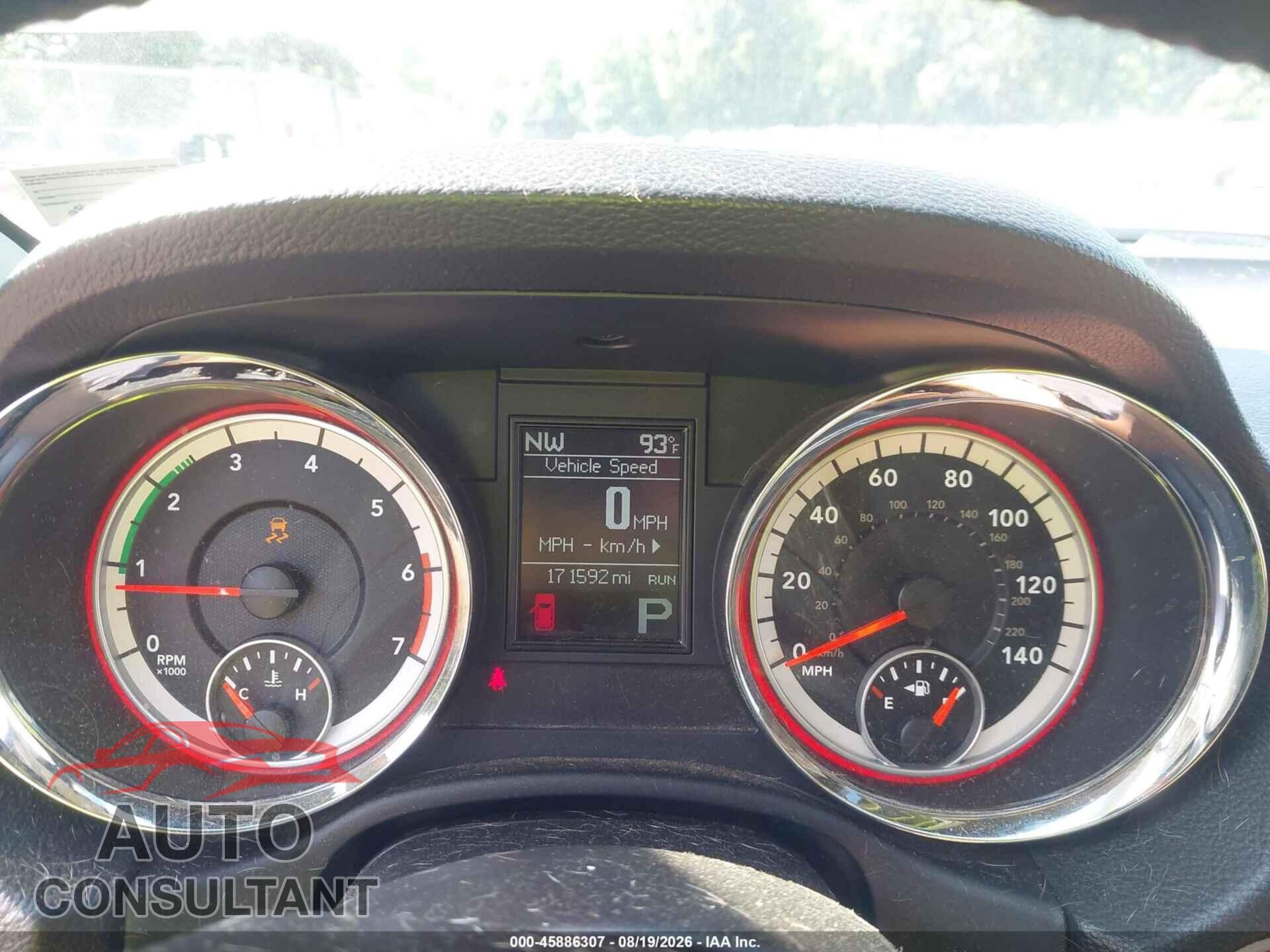 DODGE DURANGO 2013 - 1C4SDJET2DC670451
