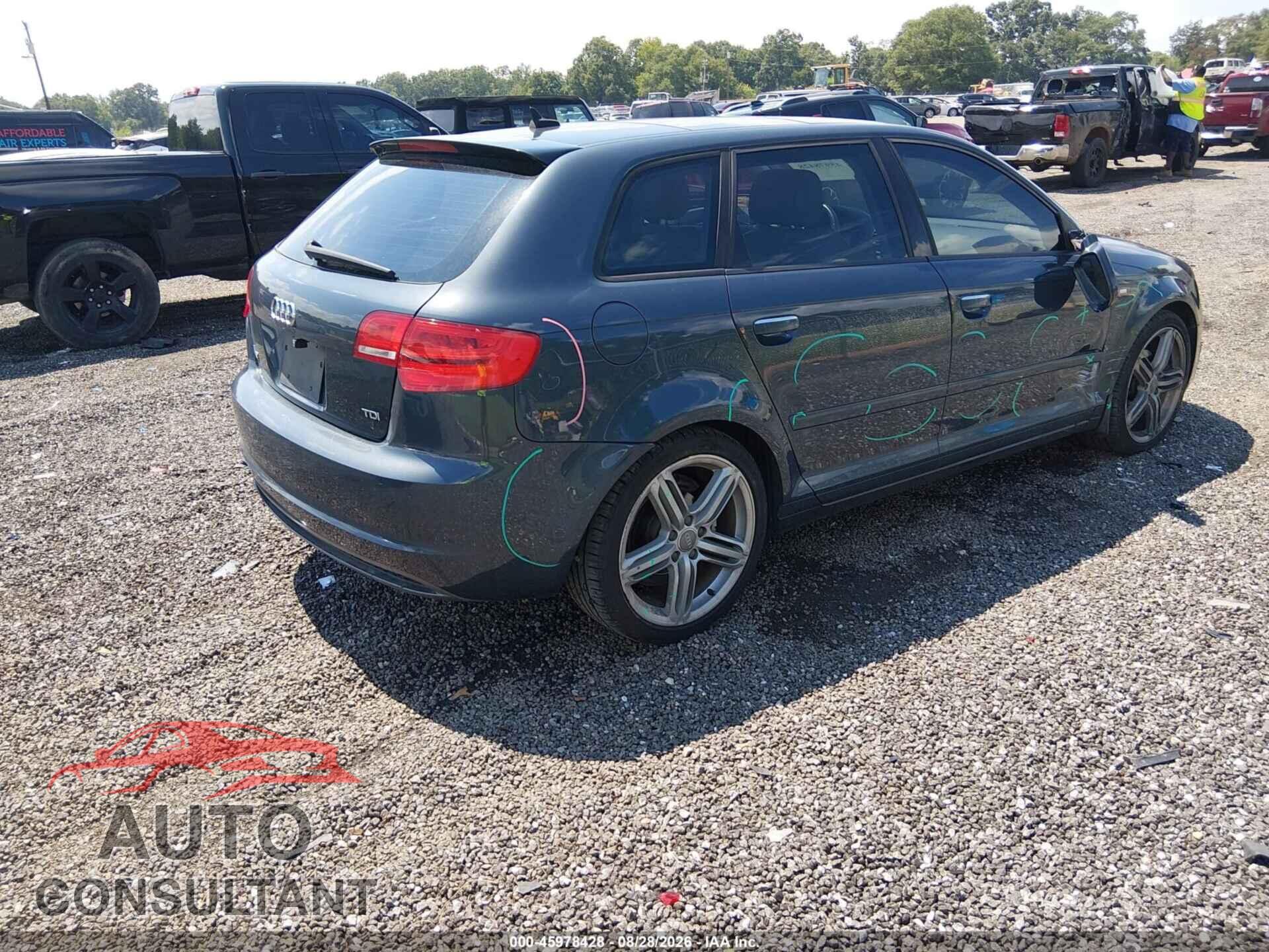 AUDI A3 2012 - WAUKJAFM2CA067961